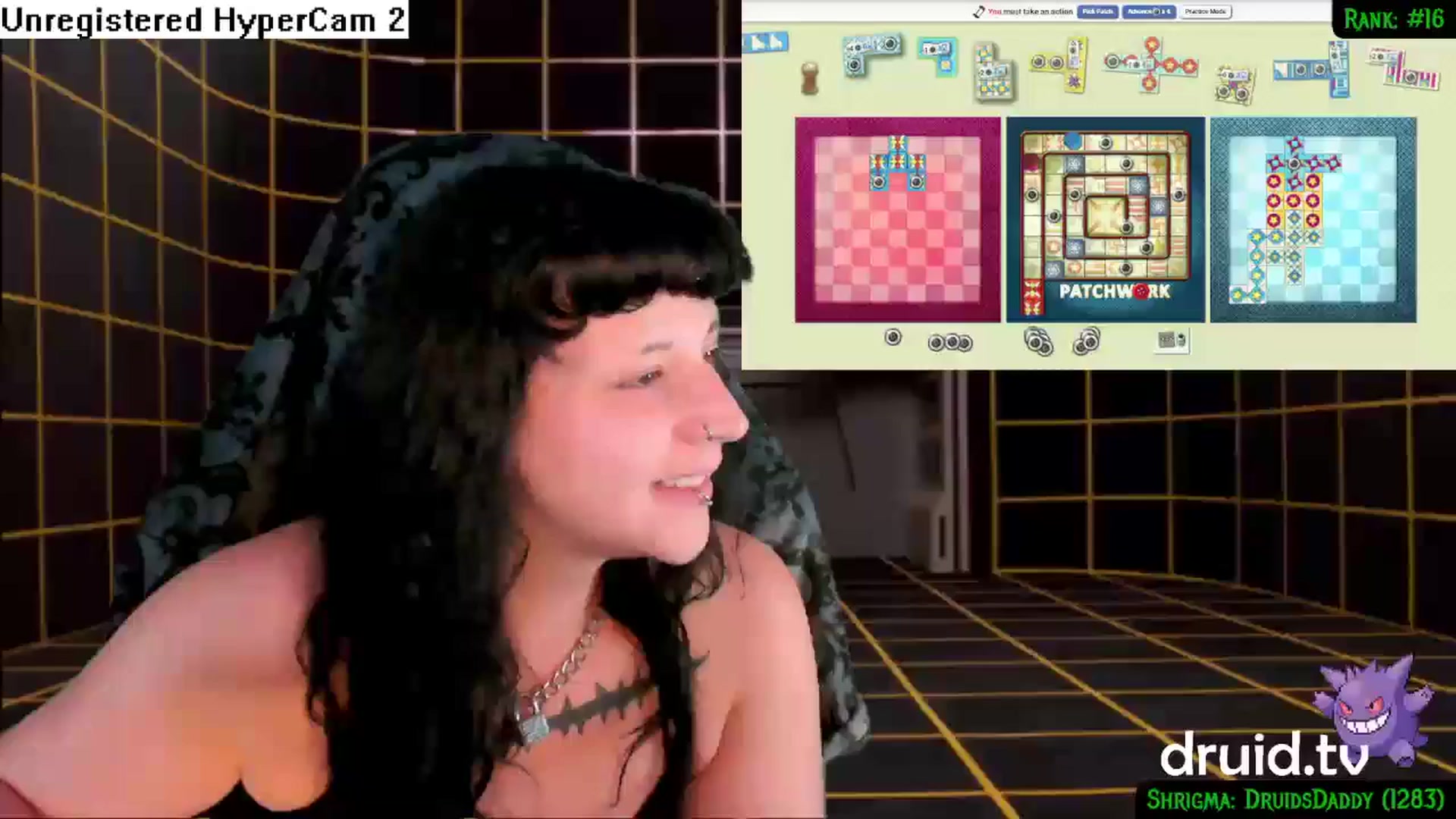 Gallery image thumbnail from druidjpg's myfreecams stream on, 07/15/2024, 04:18 image 14 of 20