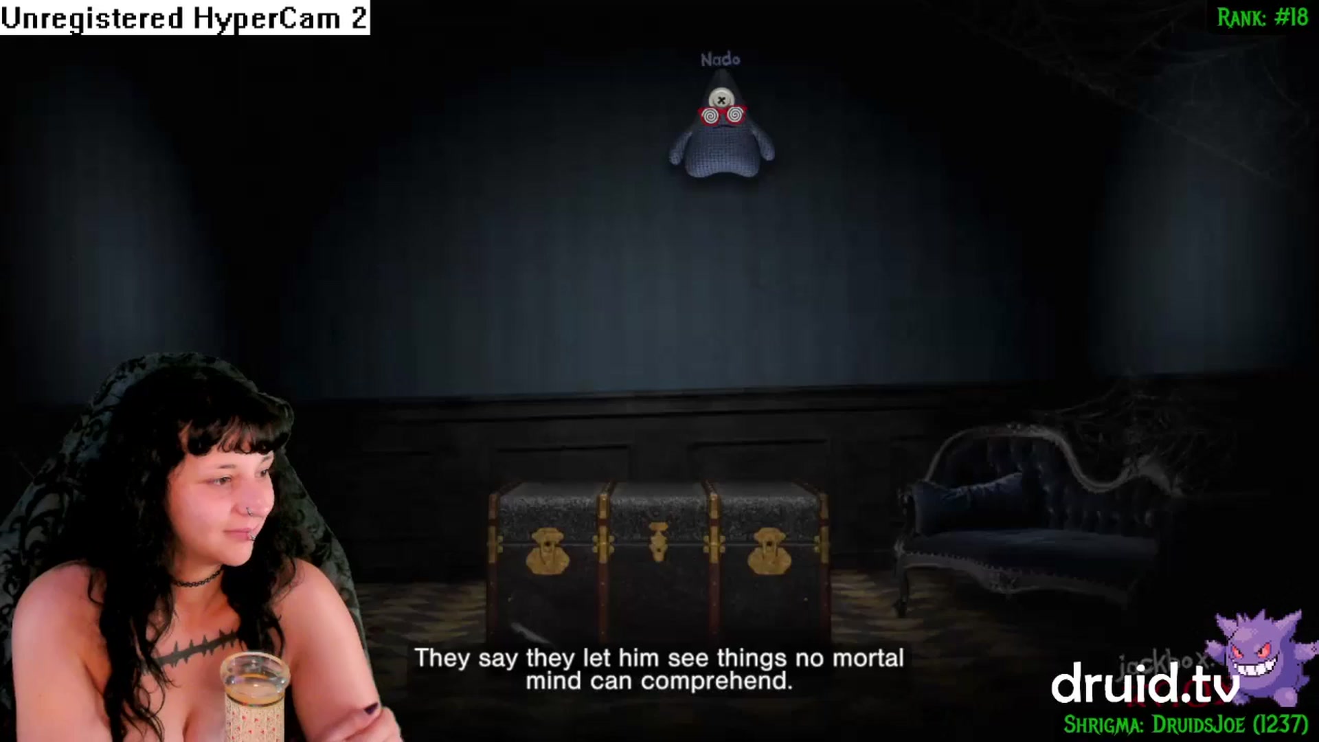Gallery image thumbnail from druidjpg's myfreecams stream on, 07/16/2024, 04:53 image 5 of 20