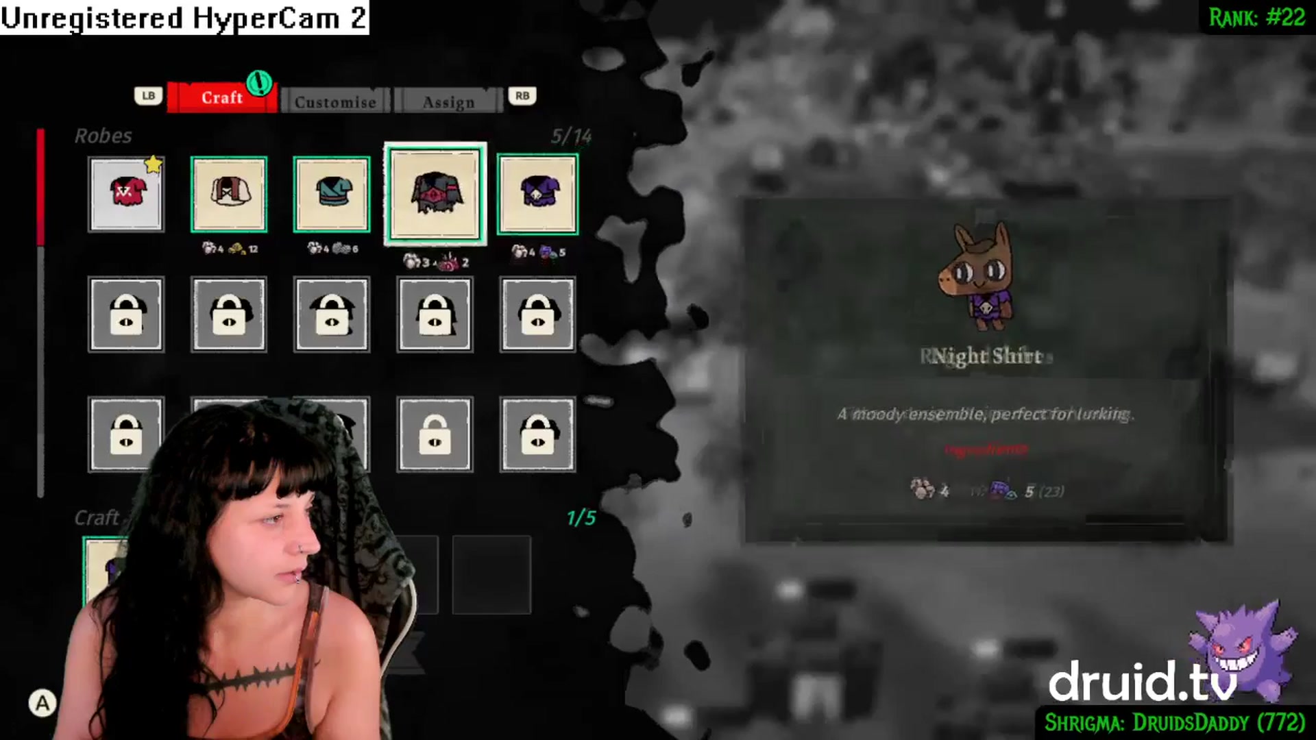Gallery image thumbnail from druidjpg's myfreecams stream on, 07/18/2024, 05:07 image 11 of 20