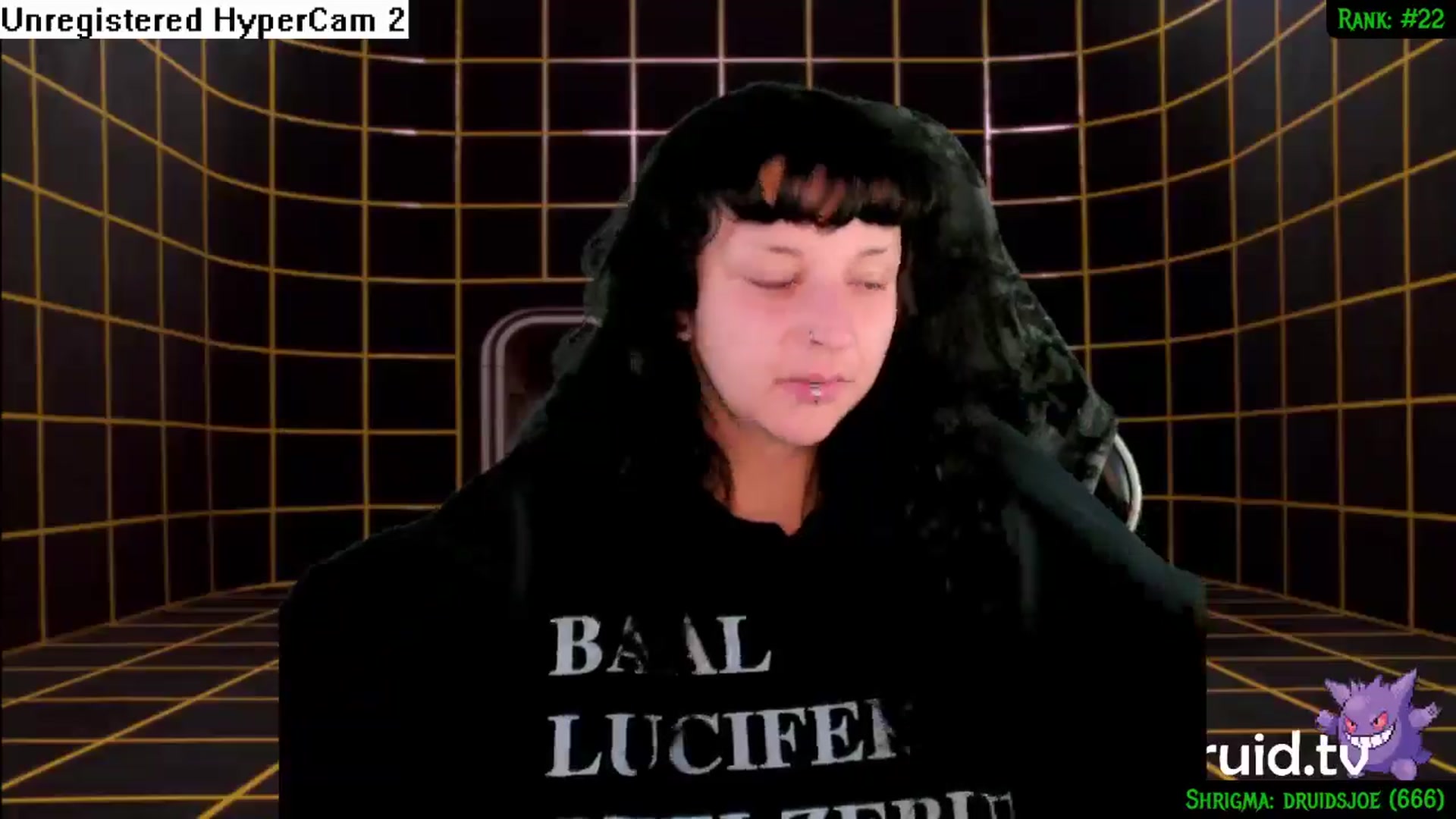 Gallery image thumbnail from druidjpg's myfreecams stream on, 07/19/2024, 03:34 image 4 of 20