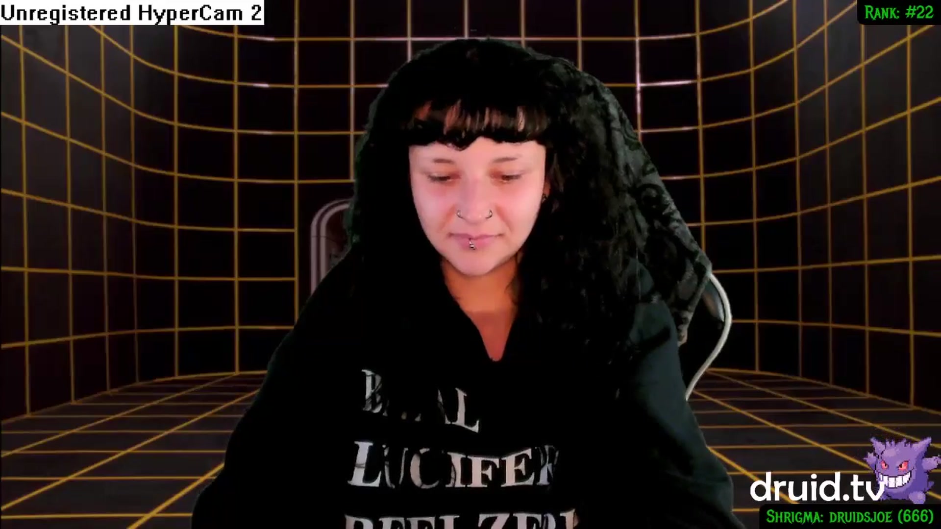Gallery image thumbnail from druidjpg's myfreecams stream on, 07/19/2024, 03:34 image 9 of 20