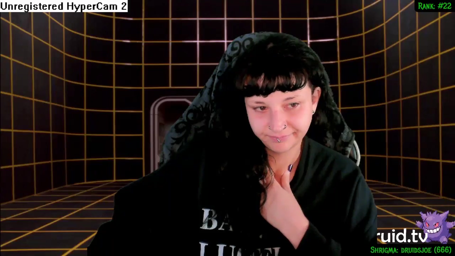 Gallery image thumbnail from druidjpg's myfreecams stream on, 07/19/2024, 03:34 image 7 of 20