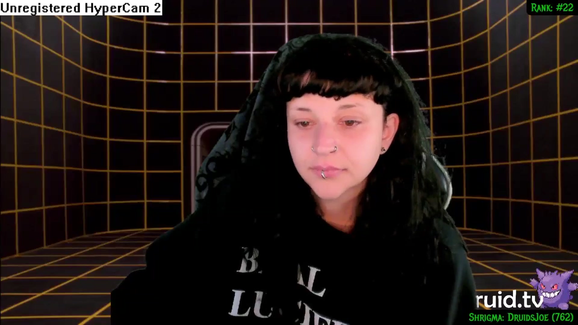 Gallery image thumbnail from druidjpg's myfreecams stream on, 07/19/2024, 04:56 image 15 of 20