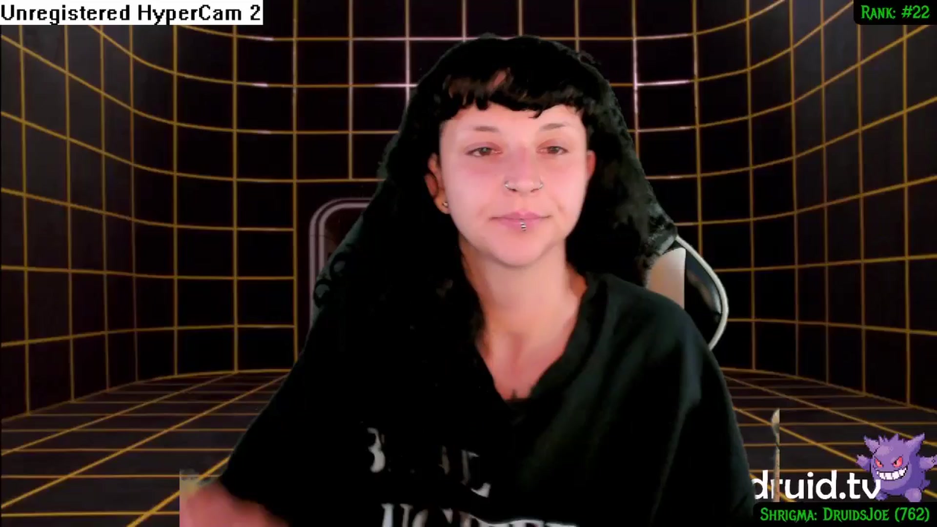 Gallery image thumbnail from druidjpg's myfreecams stream on, 07/19/2024, 04:56 image 9 of 20