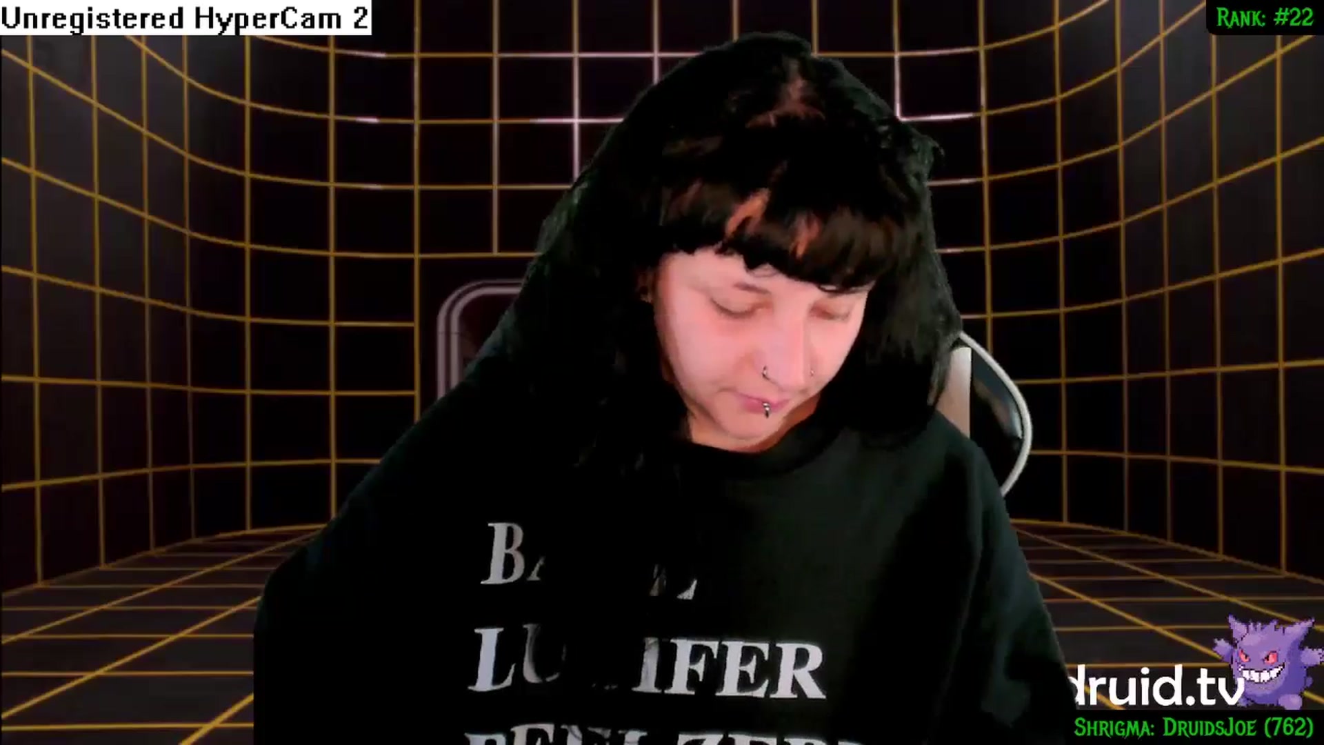 Gallery image thumbnail from druidjpg's myfreecams stream on, 07/19/2024, 04:56 image 10 of 20
