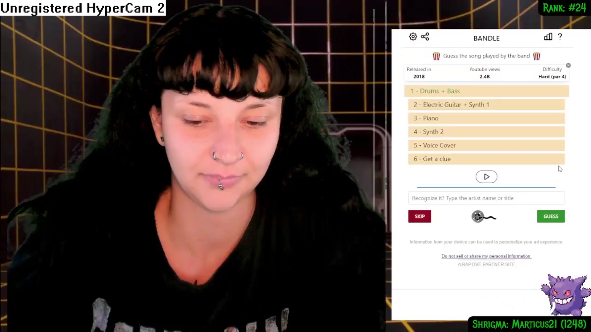 Gallery image thumbnail from druidjpg's myfreecams stream on, 07/20/2024, 04:37 image 19 of 20