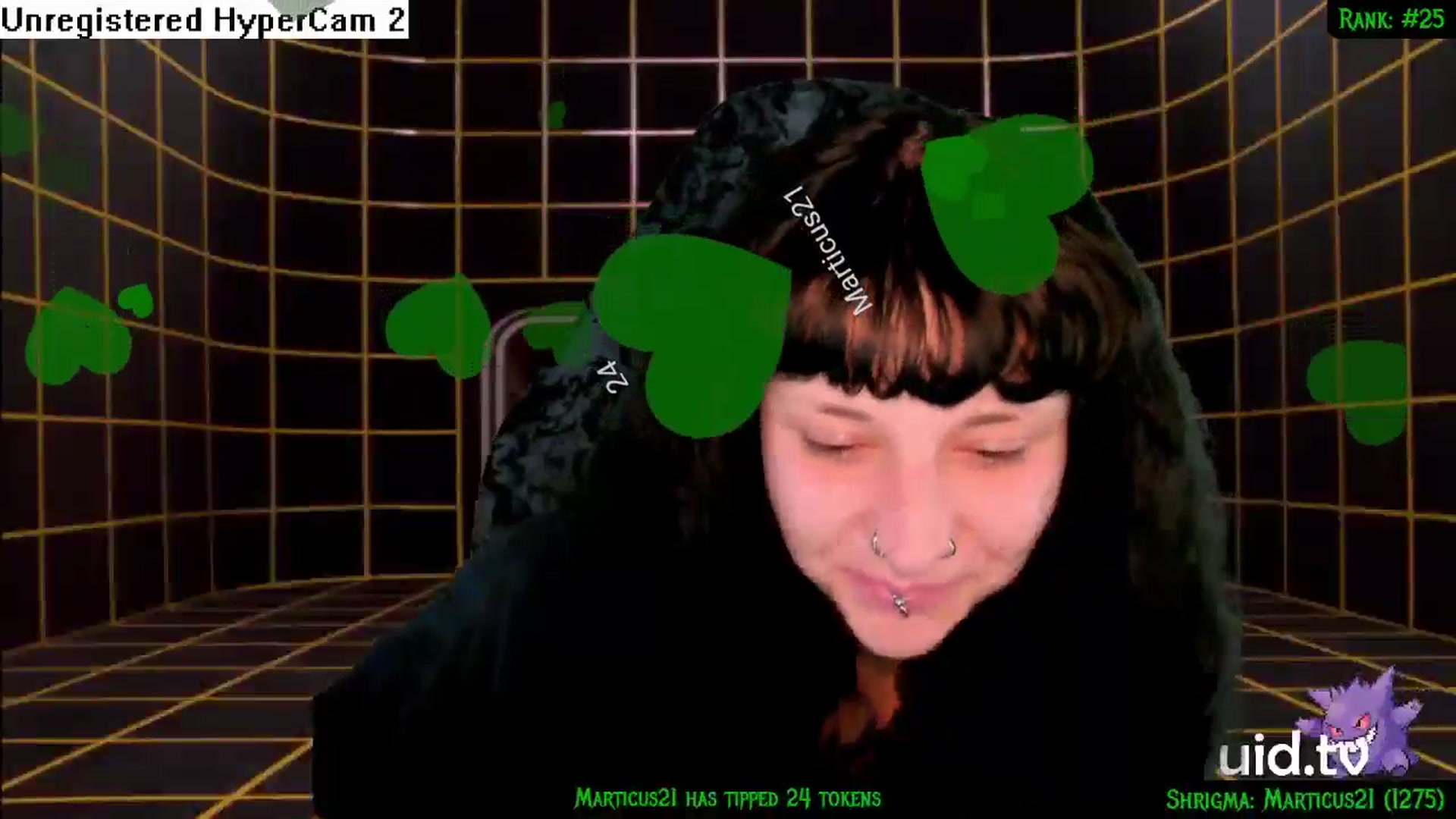 Gallery image thumbnail from druidjpg's myfreecams stream on, 07/20/2024, 05:03 image 9 of 20