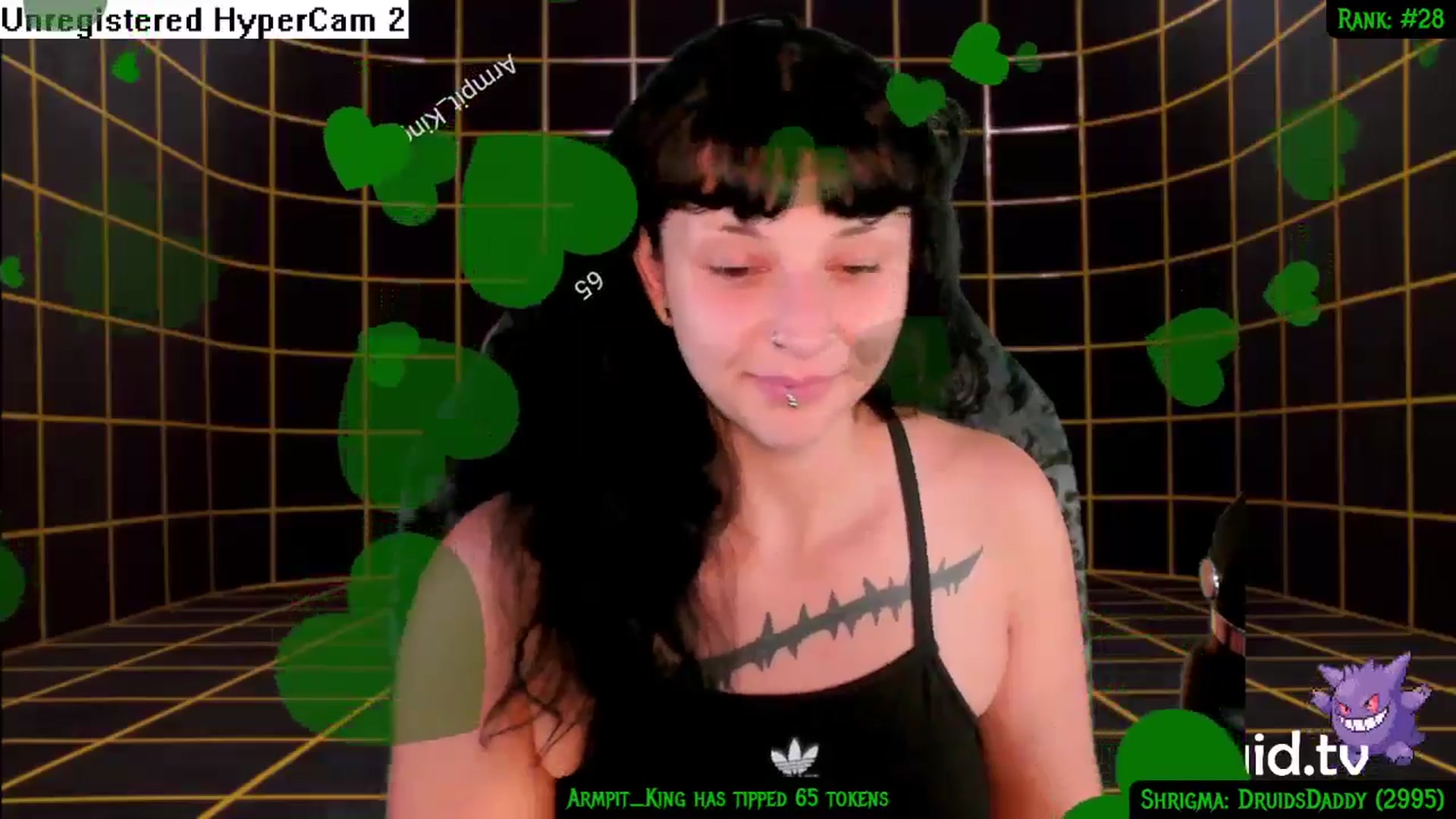 Gallery image thumbnail from druidjpg's myfreecams stream on, 07/21/2024, 05:24 image 6 of 20