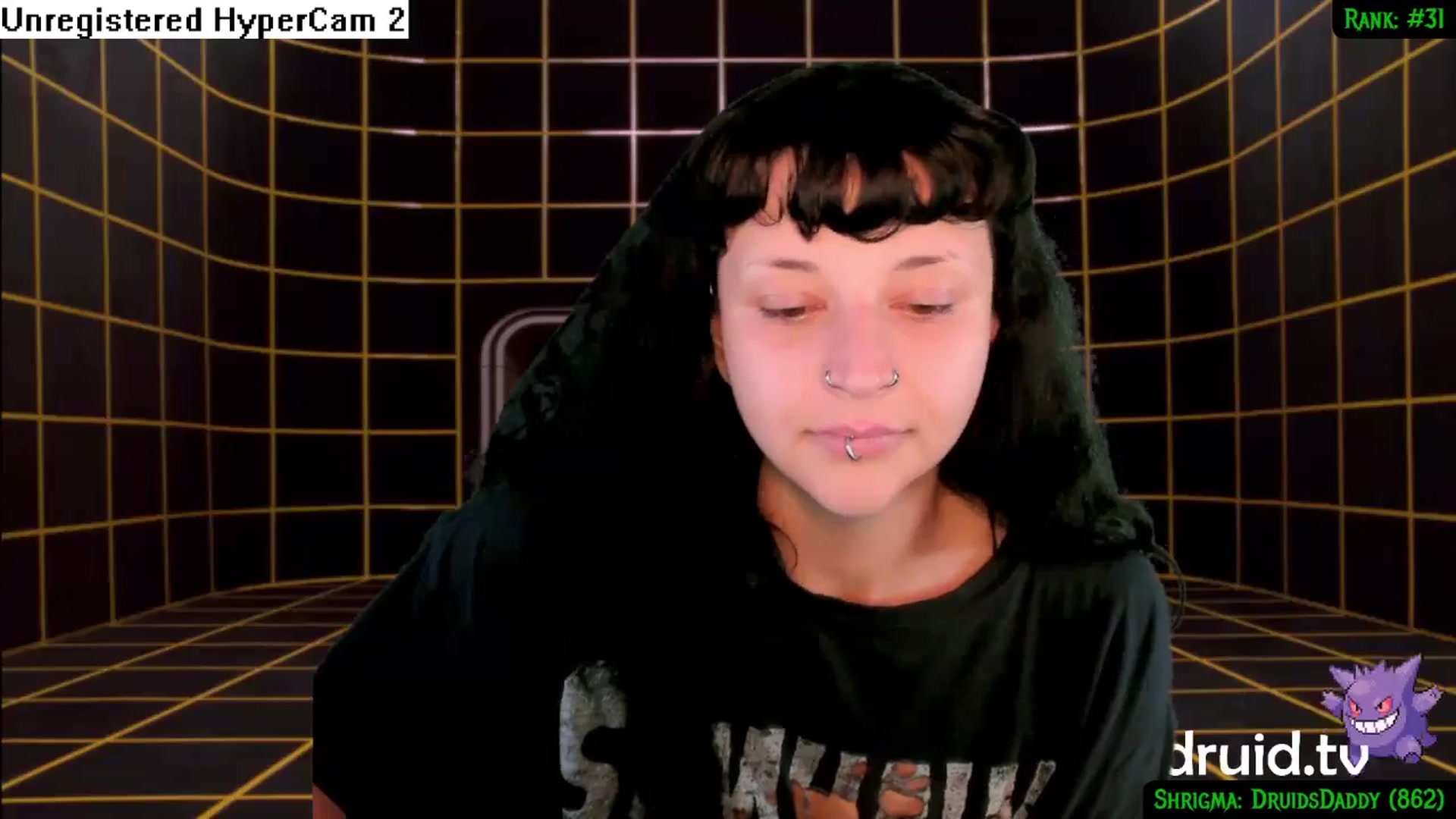 Gallery image thumbnail from druidjpg's myfreecams stream on, 07/22/2024, 05:06 image 13 of 20