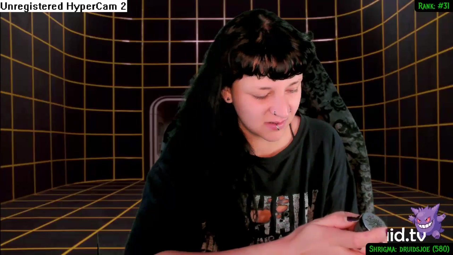 Gallery image thumbnail from druidjpg's myfreecams stream on, 07/22/2024, 05:06 image 3 of 20