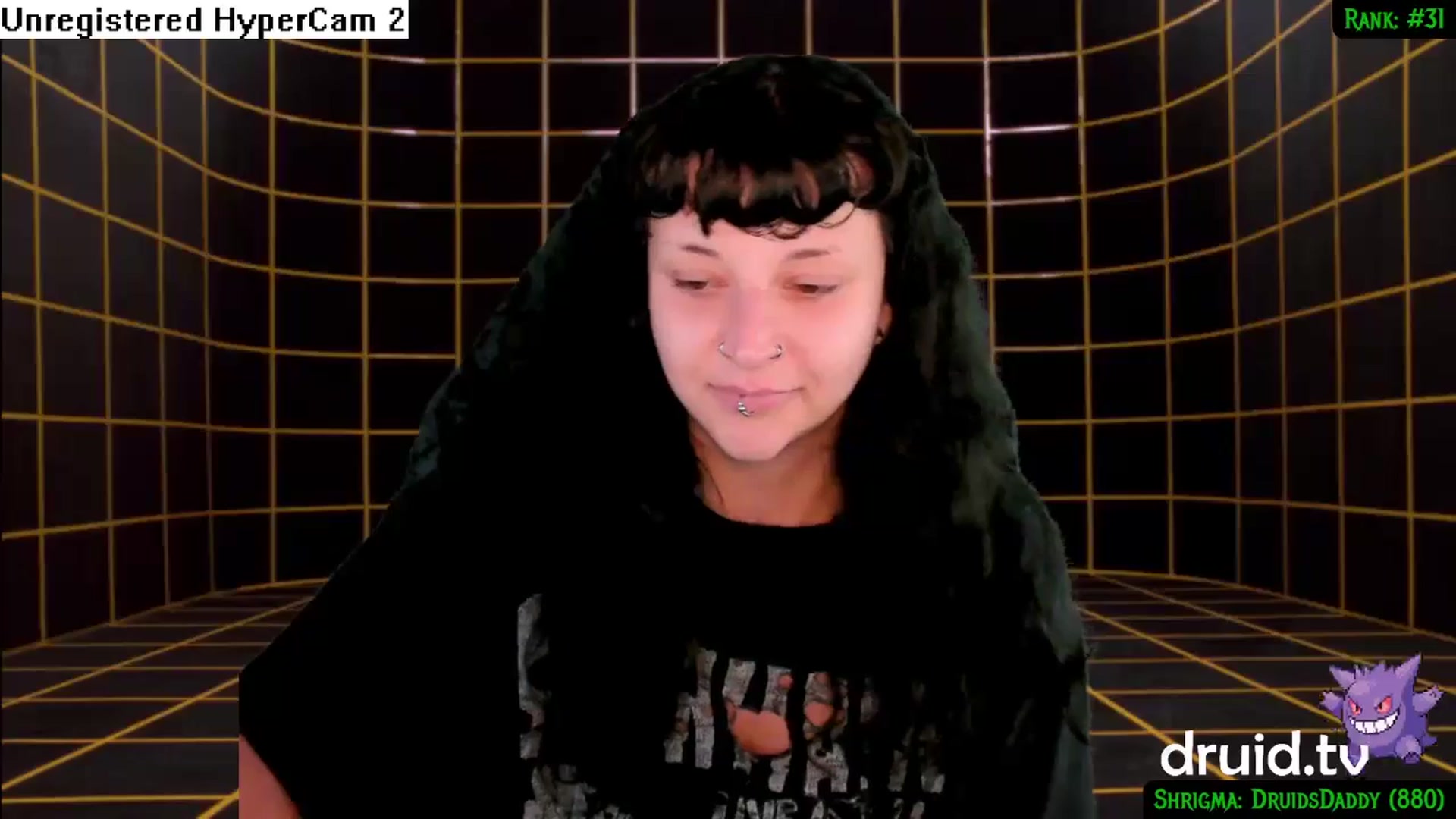 Gallery image thumbnail from druidjpg's myfreecams stream on, 07/22/2024, 05:06 image 17 of 20