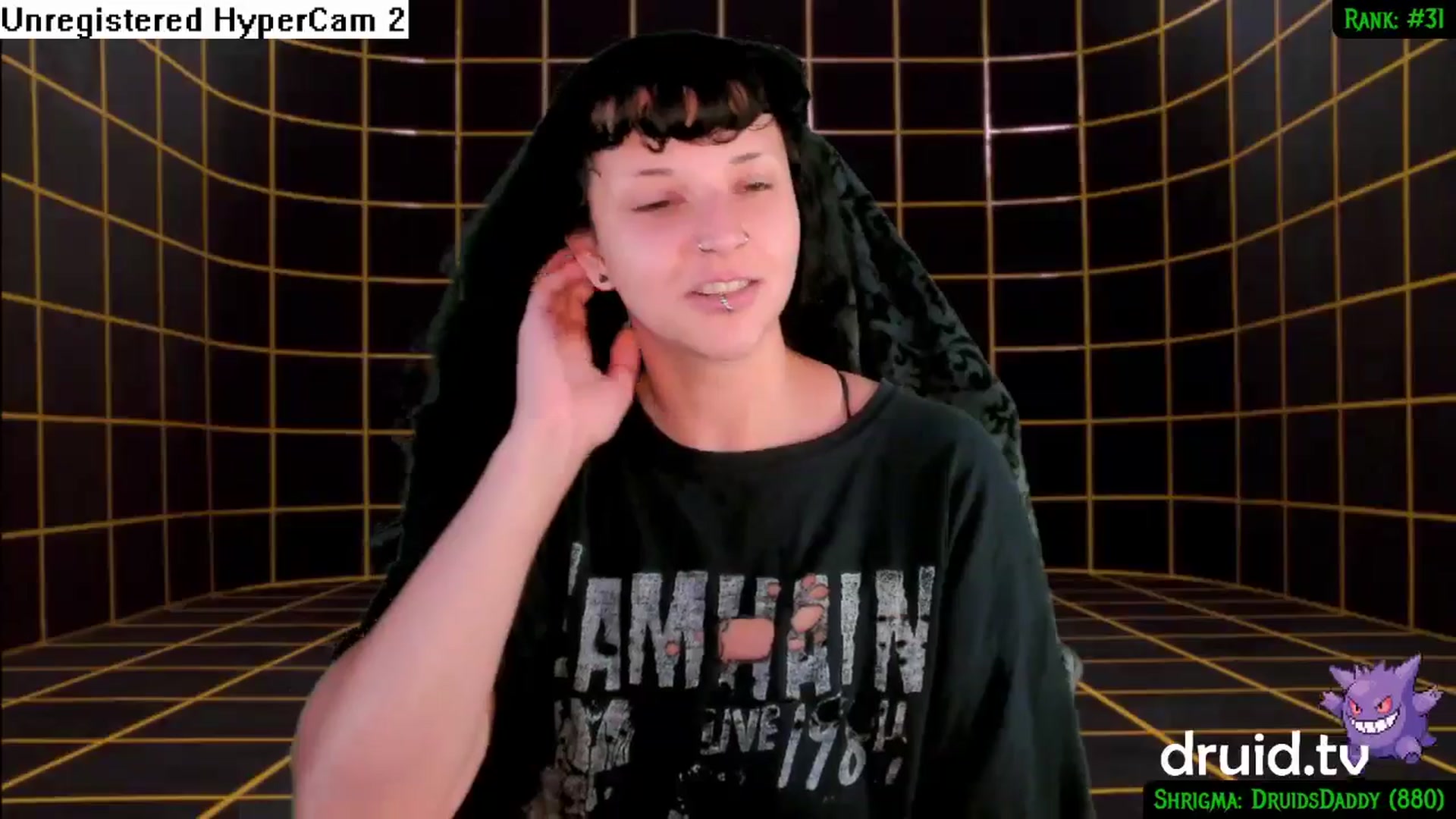 Gallery image thumbnail from druidjpg's myfreecams stream on, 07/22/2024, 05:06 image 19 of 20