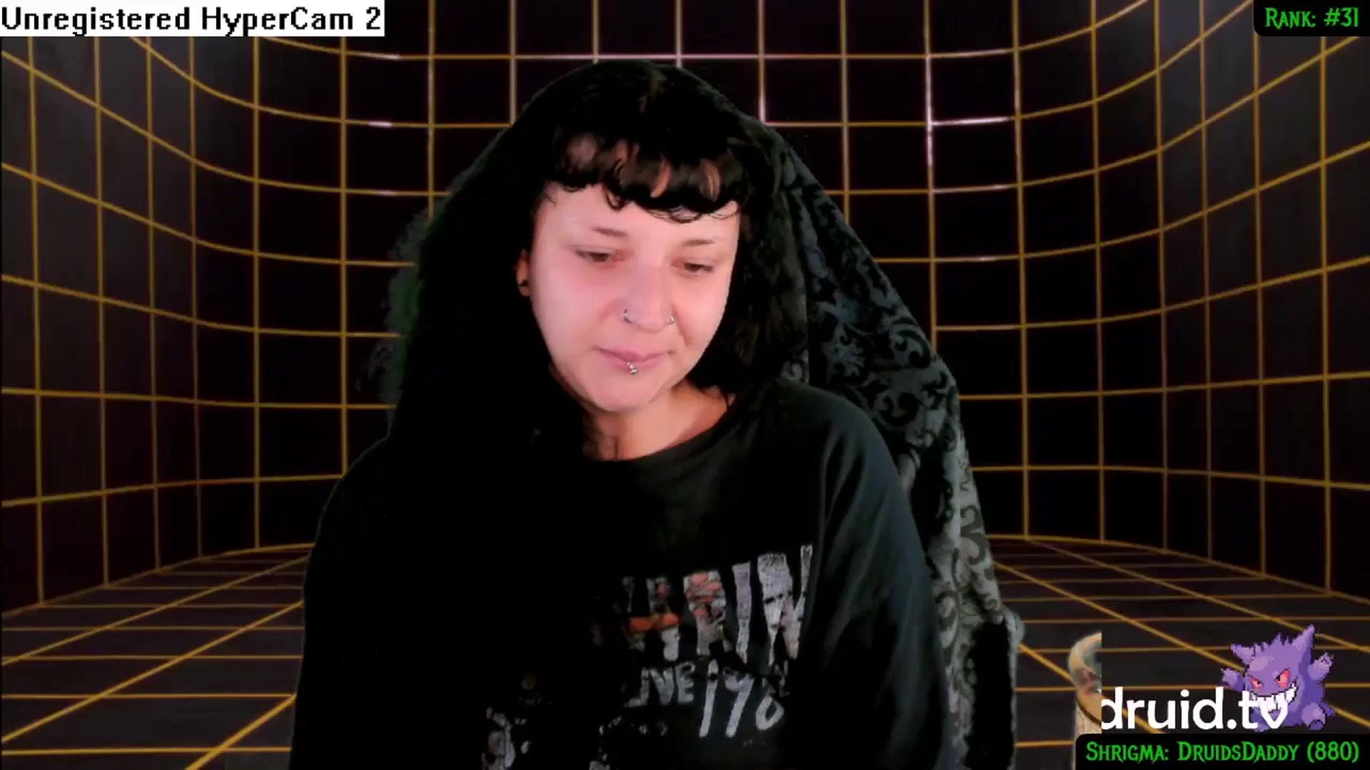 Gallery image thumbnail from druidjpg's myfreecams stream on, 07/22/2024, 05:06 image 20 of 20