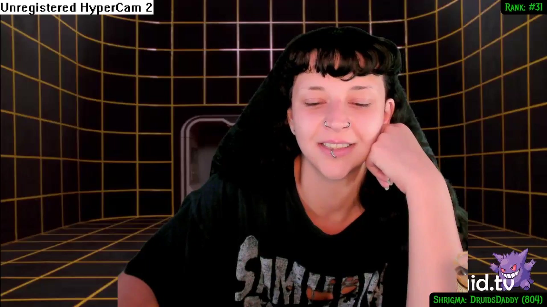 Gallery image thumbnail from druidjpg's myfreecams stream on, 07/22/2024, 05:06 image 11 of 20