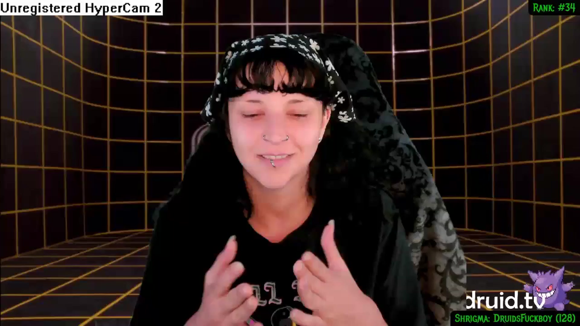 Gallery image thumbnail from druidjpg's myfreecams stream on, 07/23/2024, 05:05 image 11 of 20