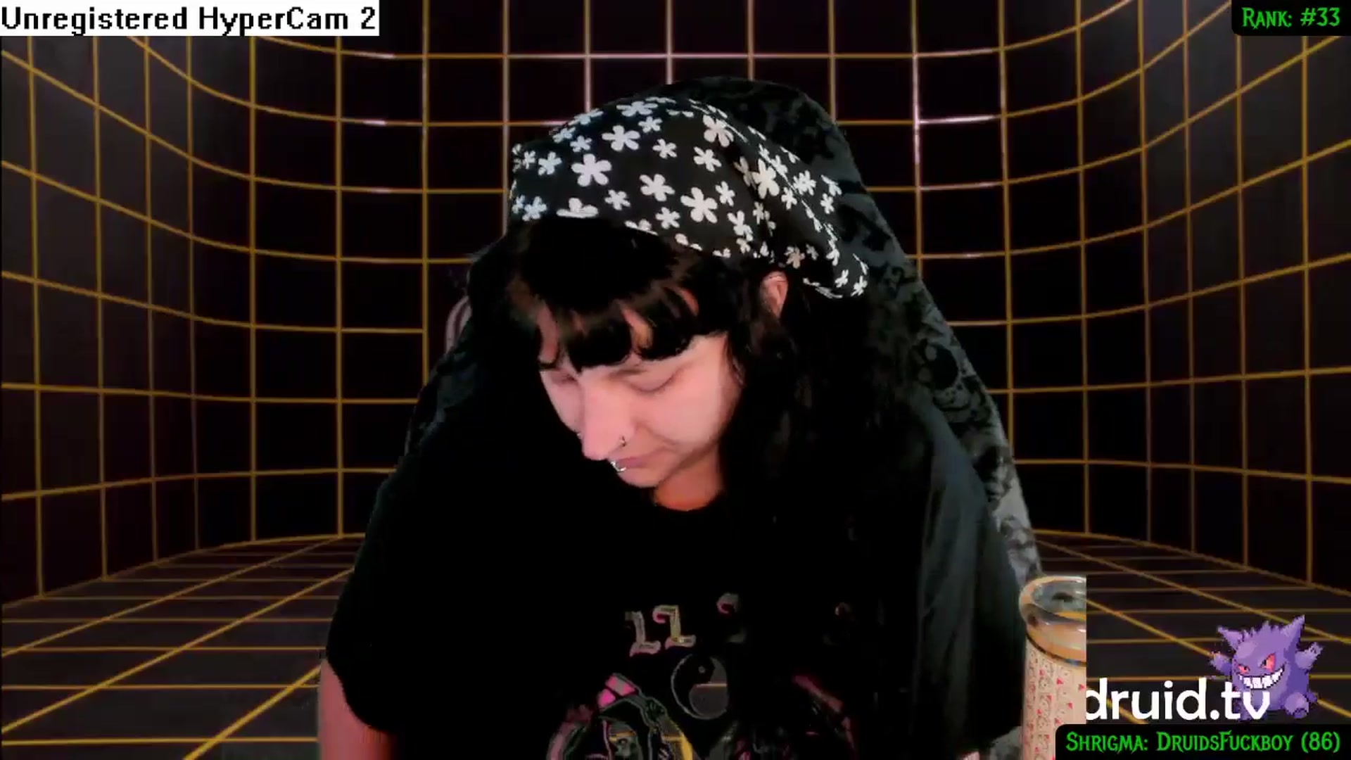 Gallery image thumbnail from druidjpg's myfreecams stream on, 07/23/2024, 05:05 image 8 of 20