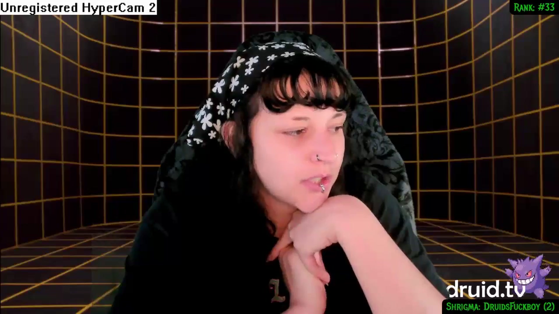 Gallery image thumbnail from druidjpg's myfreecams stream on, 07/23/2024, 05:05 image 2 of 20