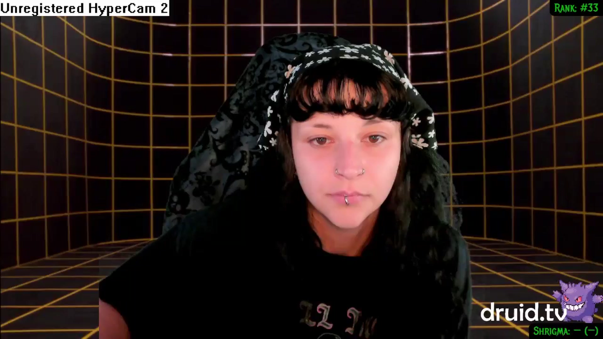 Gallery image thumbnail from druidjpg's myfreecams stream on, 07/23/2024, 05:05 image 1 of 20