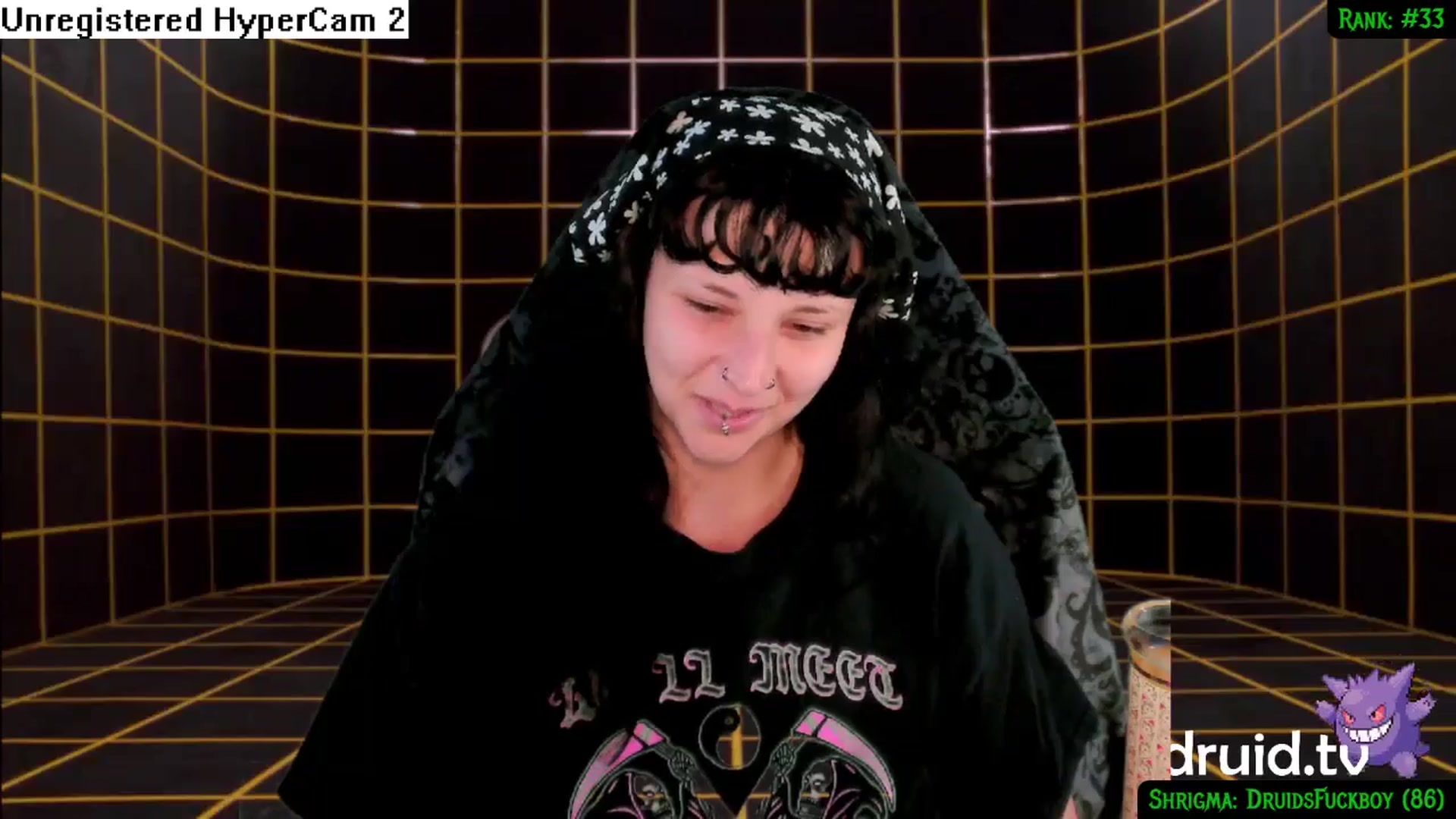 Gallery image thumbnail from druidjpg's myfreecams stream on, 07/23/2024, 05:05 image 7 of 20