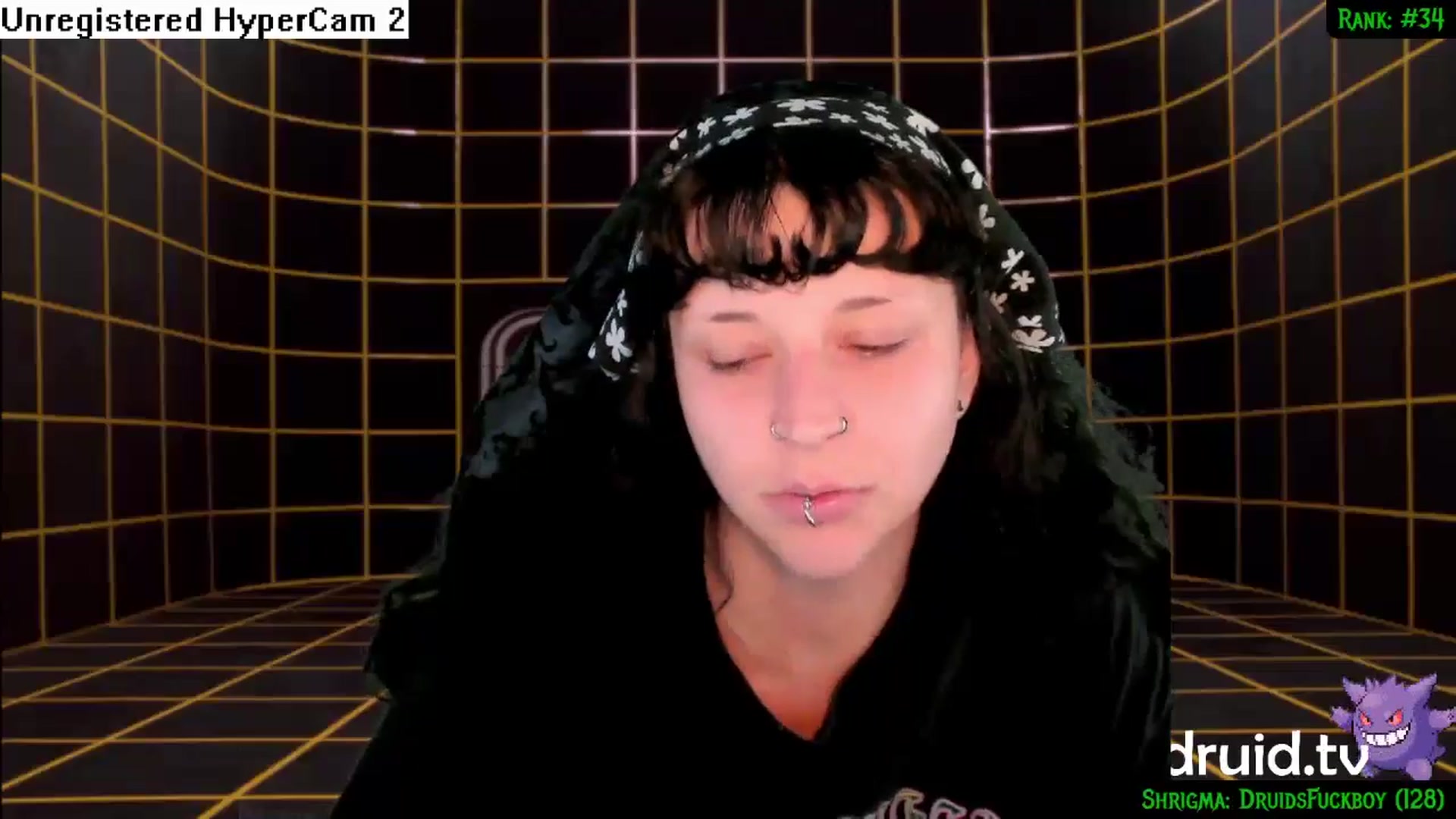 Gallery image thumbnail from druidjpg's myfreecams stream on, 07/23/2024, 05:05 image 12 of 20