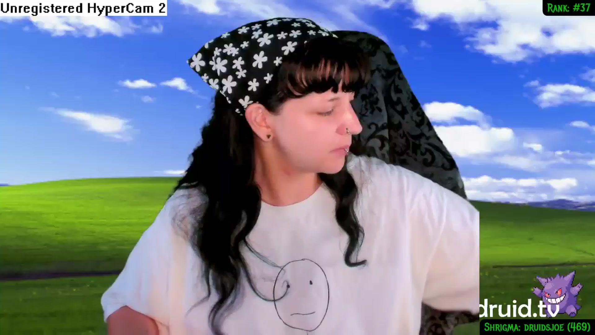 Gallery image thumbnail from druidjpg's myfreecams stream on, 07/25/2024, 05:13 image 1 of 20