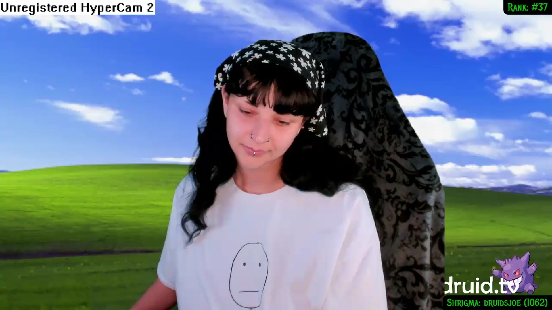 Gallery image thumbnail from druidjpg's myfreecams stream on, 07/25/2024, 05:13 image 17 of 20