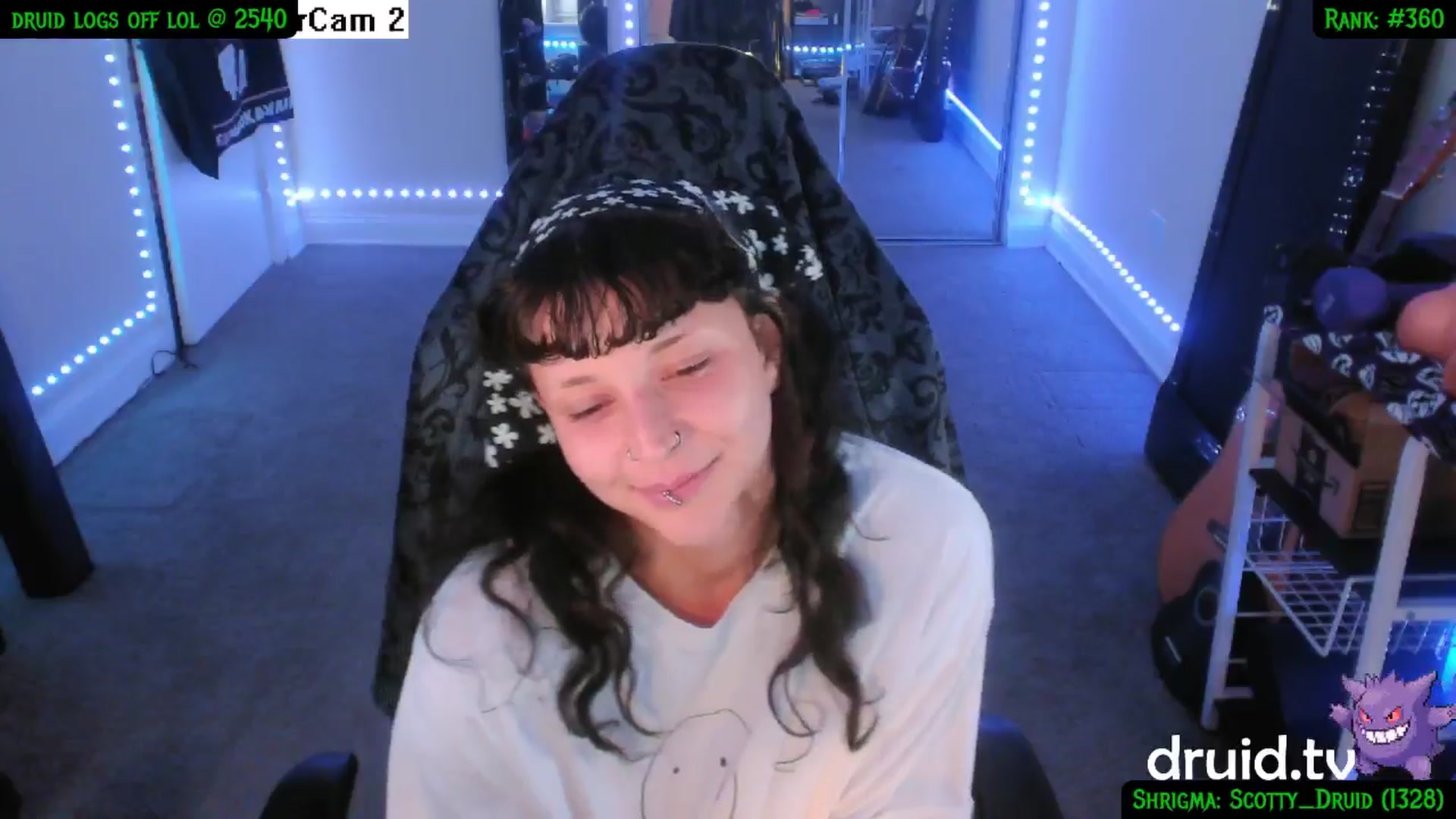 Gallery image thumbnail from druidjpg's myfreecams stream on, 09/09/2024, 04:42 image 13 of 20
