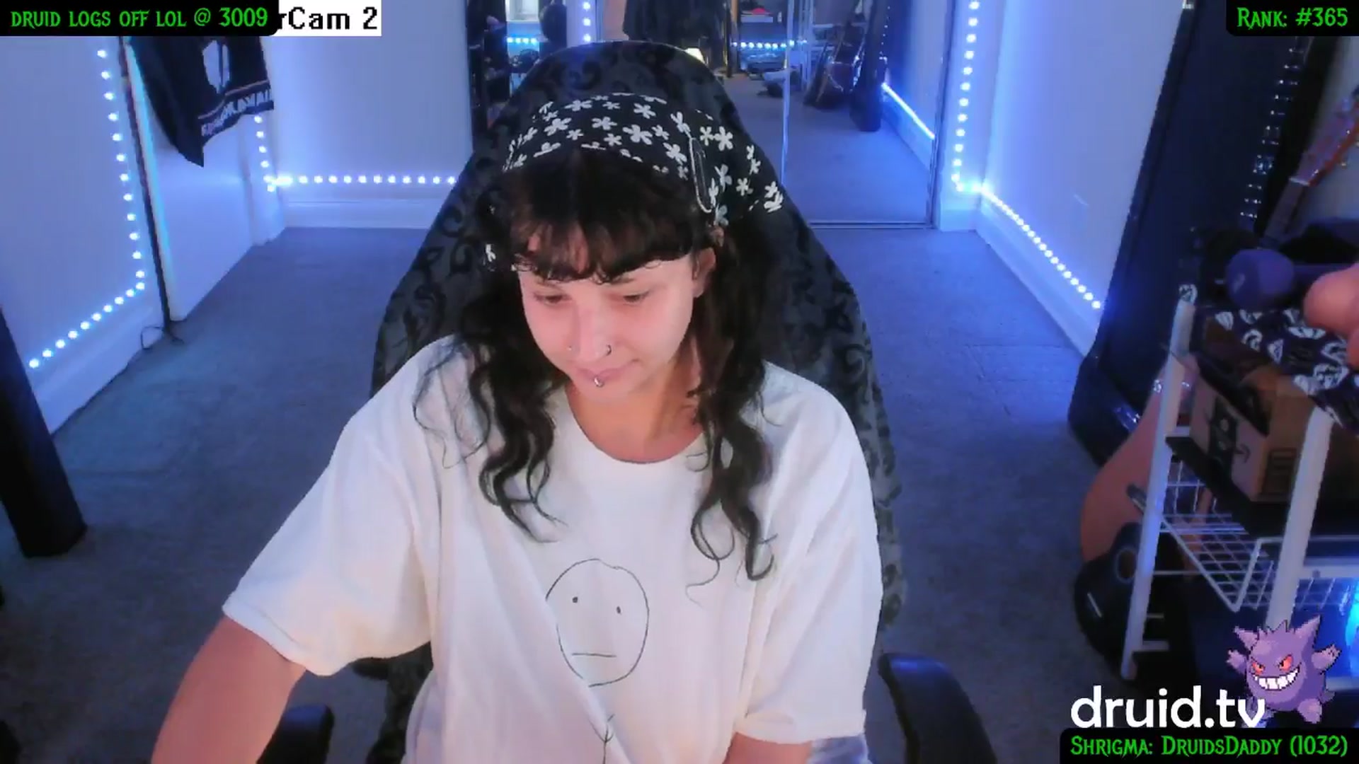 Gallery image thumbnail from druidjpg's myfreecams stream on, 09/09/2024, 04:42 image 12 of 20