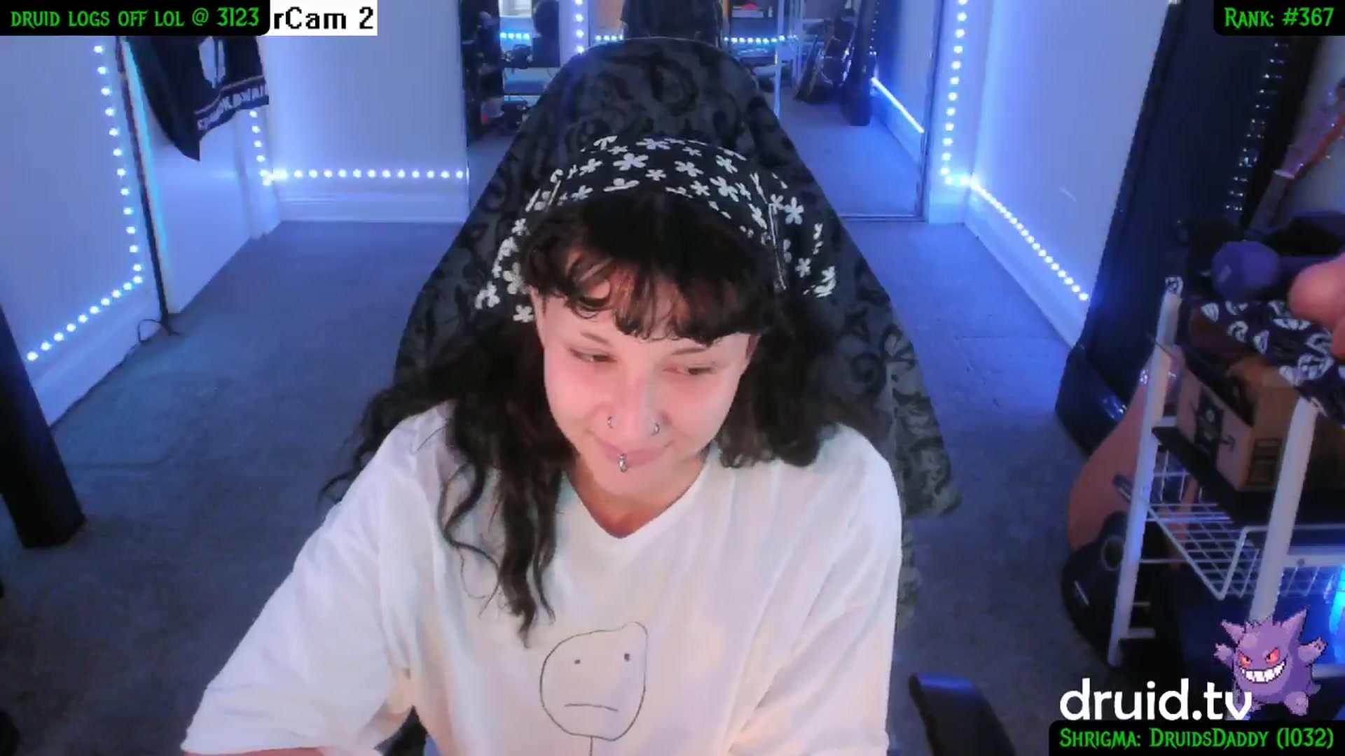 Gallery image thumbnail from druidjpg's myfreecams stream on, 09/09/2024, 04:42 image 10 of 20