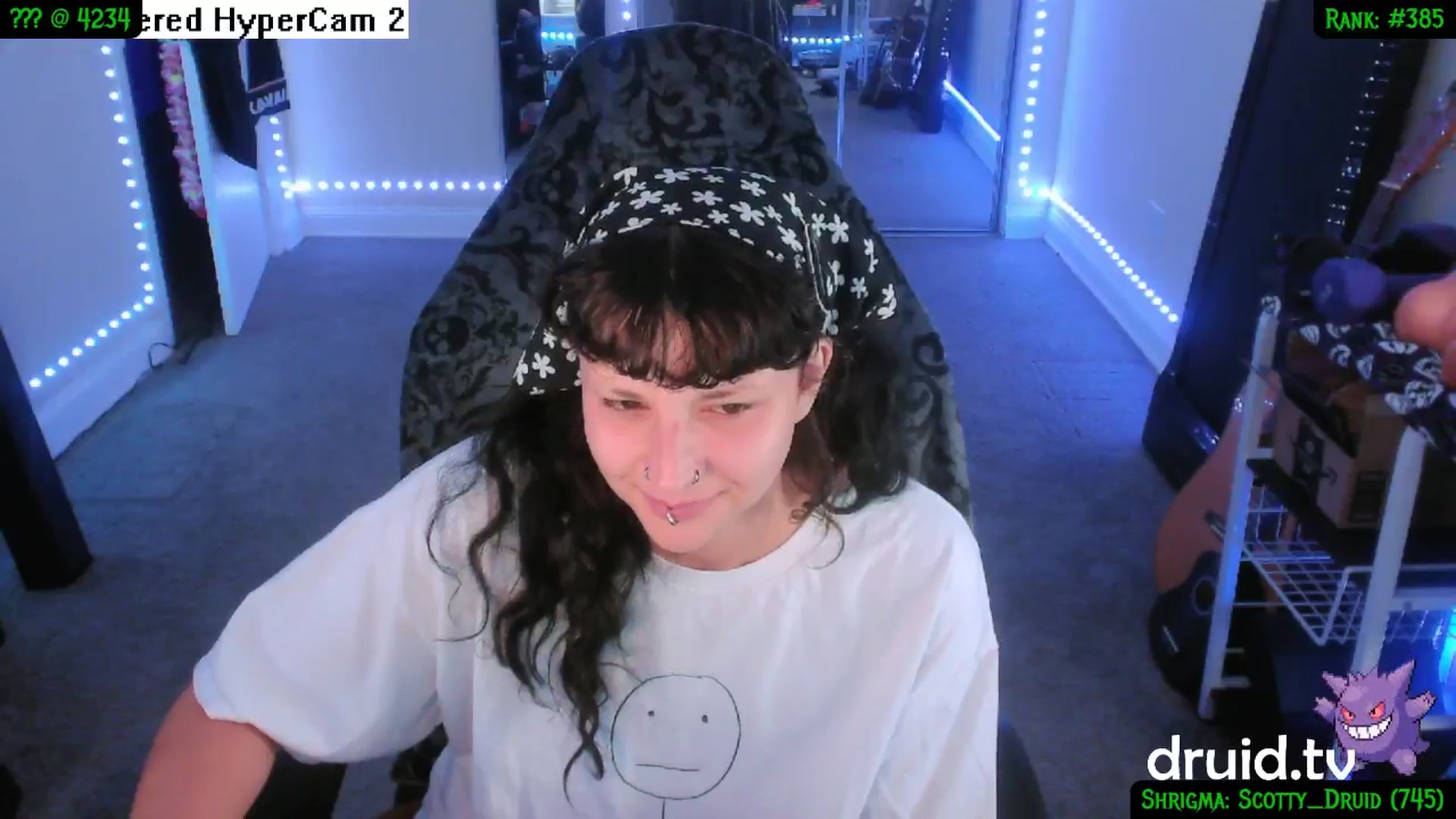 Gallery image thumbnail from druidjpg's myfreecams stream on, 09/09/2024, 04:42 image 4 of 20