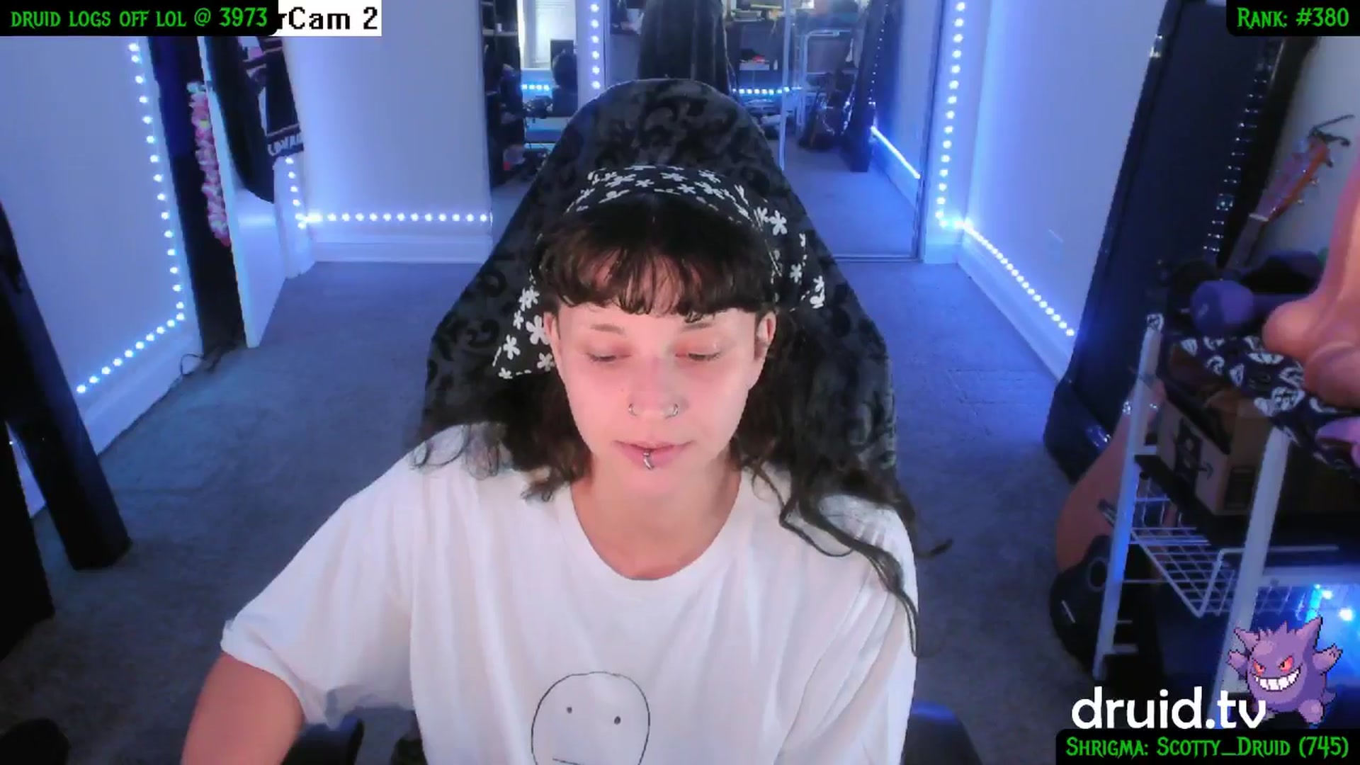 Gallery image thumbnail from druidjpg's myfreecams stream on, 09/09/2024, 04:42 image 6 of 20