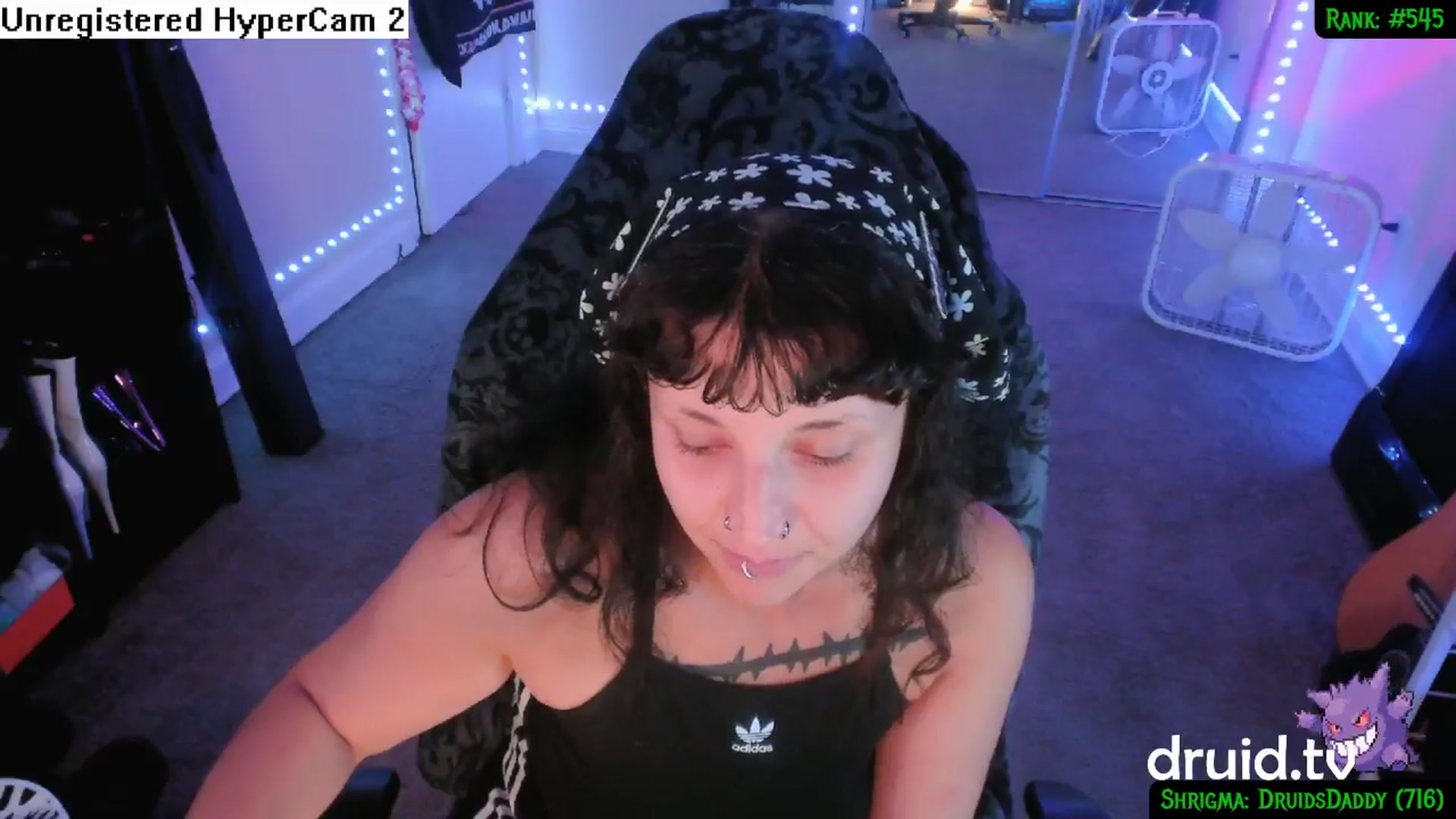 Gallery image thumbnail from druidjpg's myfreecams stream on, 09/16/2024, 04:54 image 11 of 20