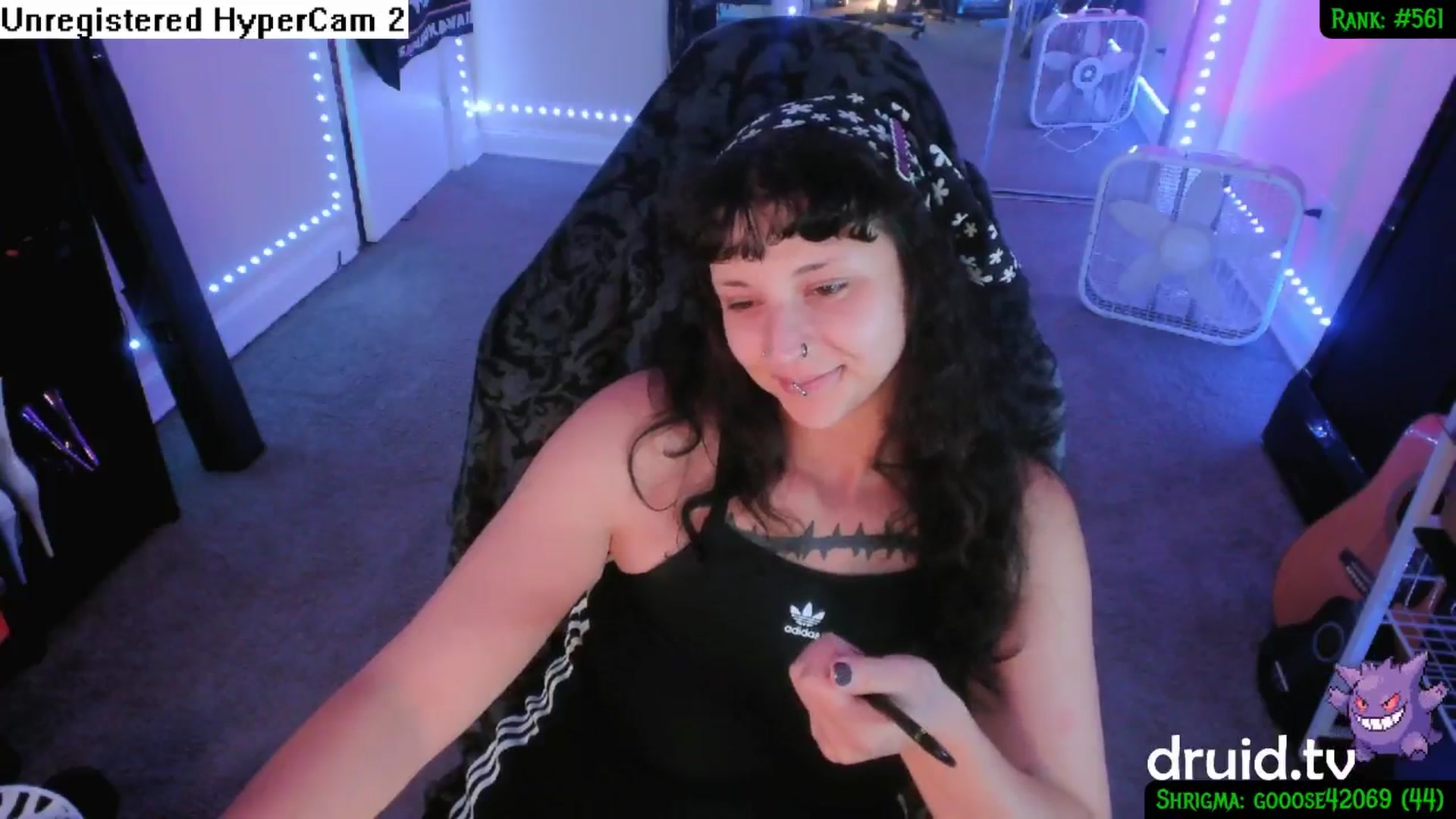 Gallery image thumbnail from druidjpg's myfreecams stream on, 09/16/2024, 04:54 image 4 of 20