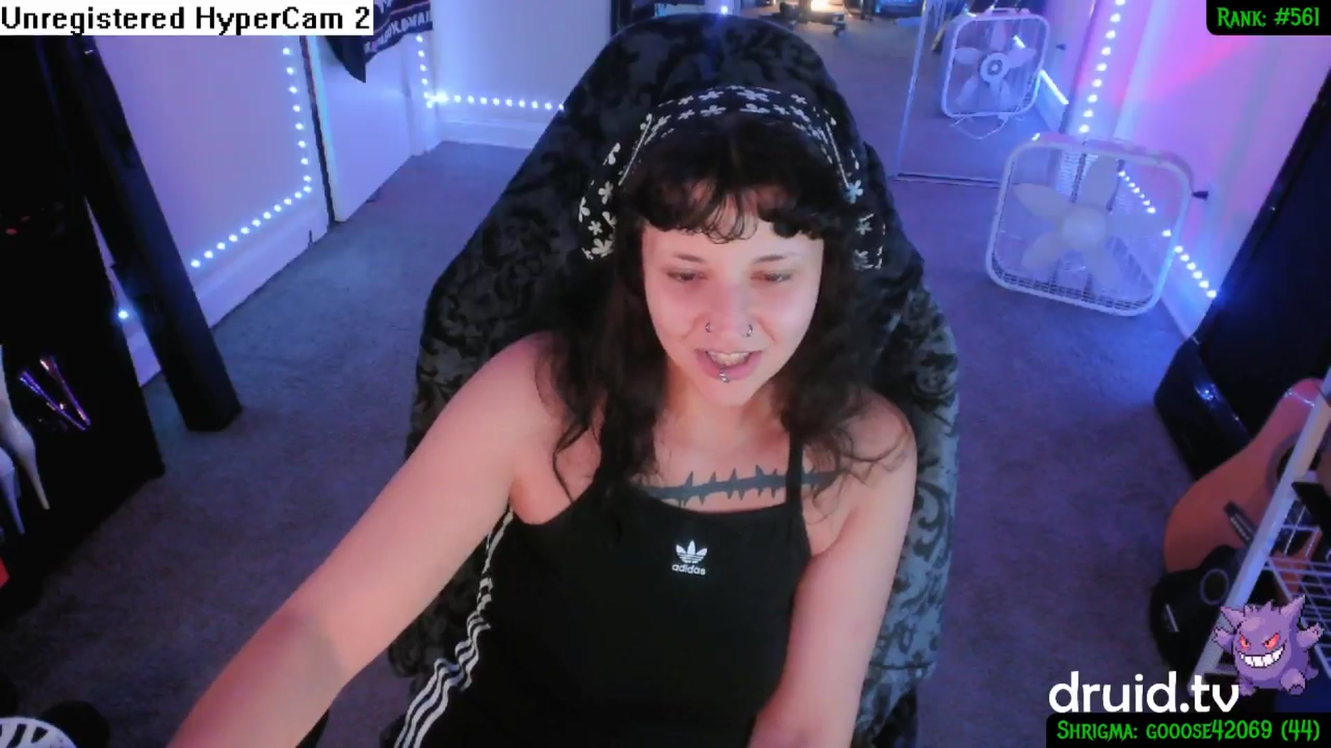 Gallery image thumbnail from druidjpg's myfreecams stream on, 09/16/2024, 04:54 image 5 of 20