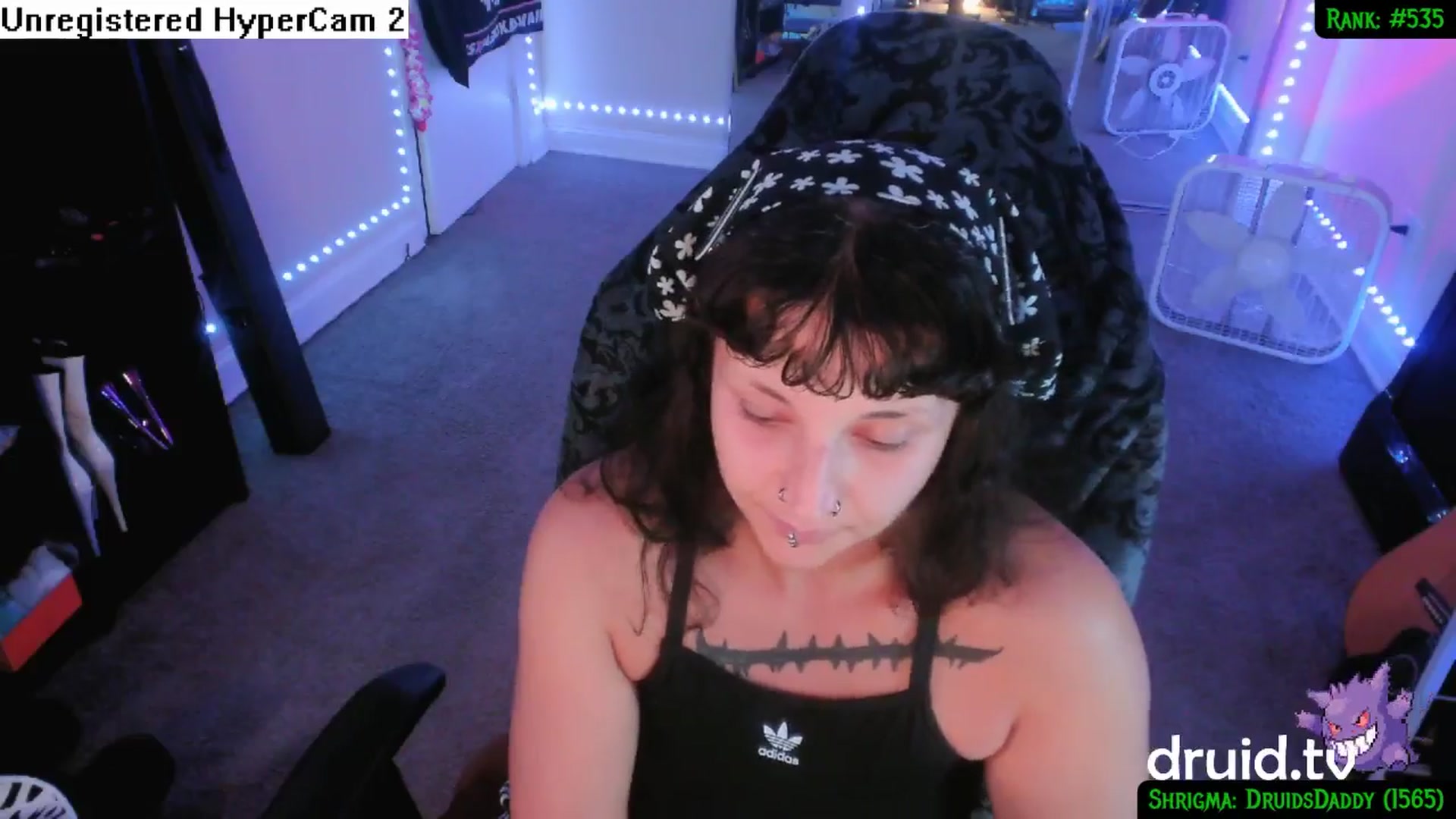 Gallery image thumbnail from druidjpg's myfreecams stream on, 09/16/2024, 04:54 image 14 of 20