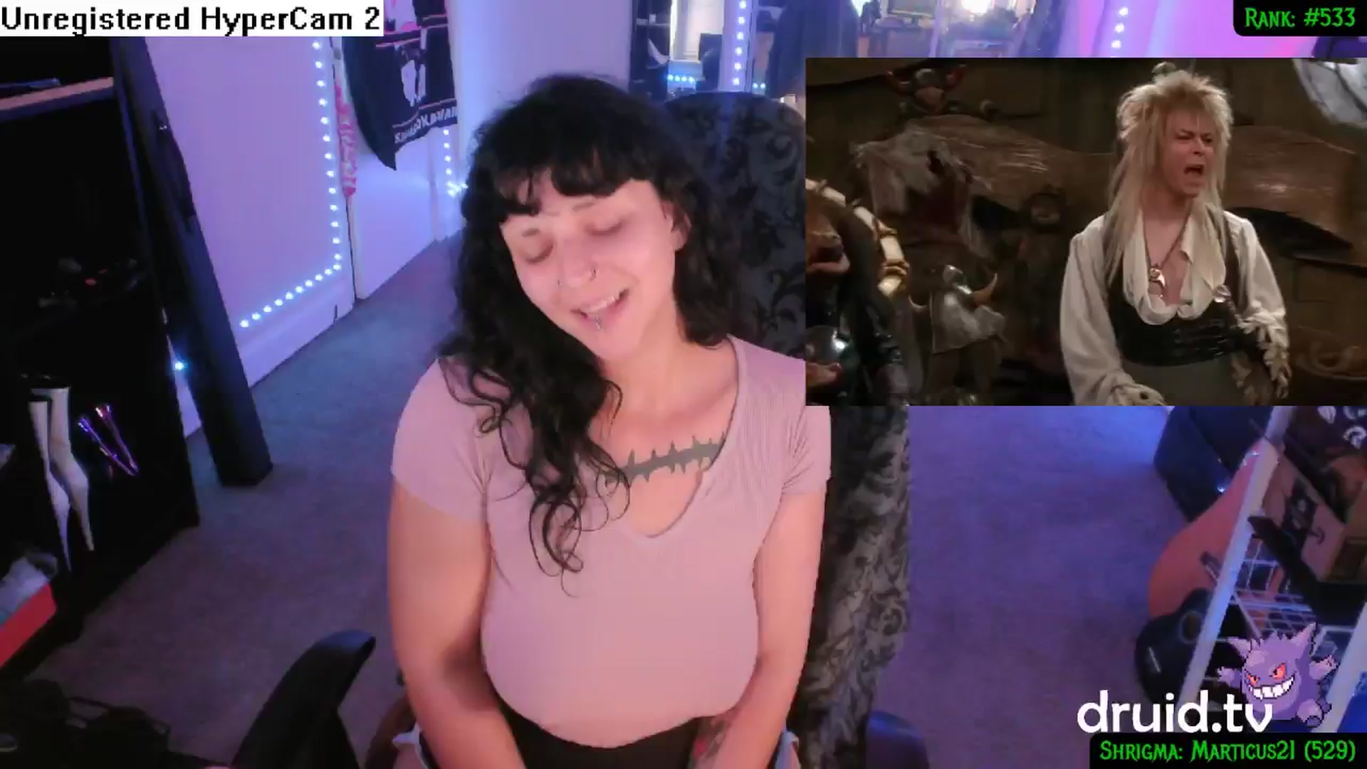 Gallery image thumbnail from druidjpg's myfreecams stream on, 09/18/2024, 06:23 image 14 of 20