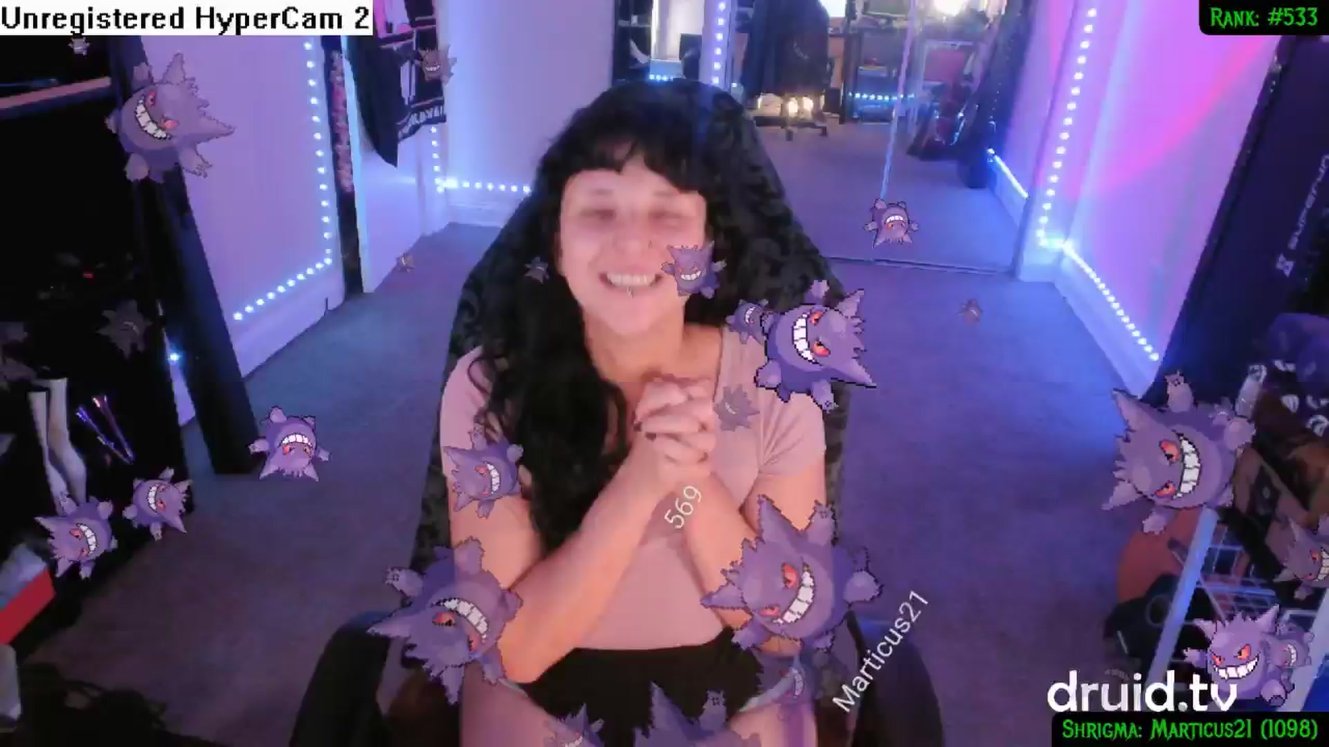 Gallery image thumbnail from druidjpg's myfreecams stream on, 09/18/2024, 06:23 image 16 of 20