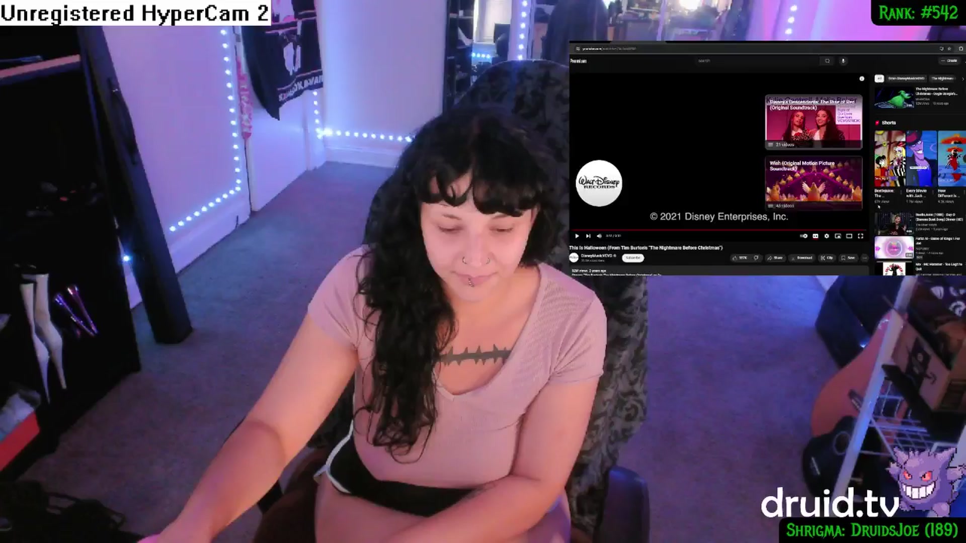 Gallery image thumbnail from druidjpg's myfreecams stream on, 09/18/2024, 06:23 image 11 of 20