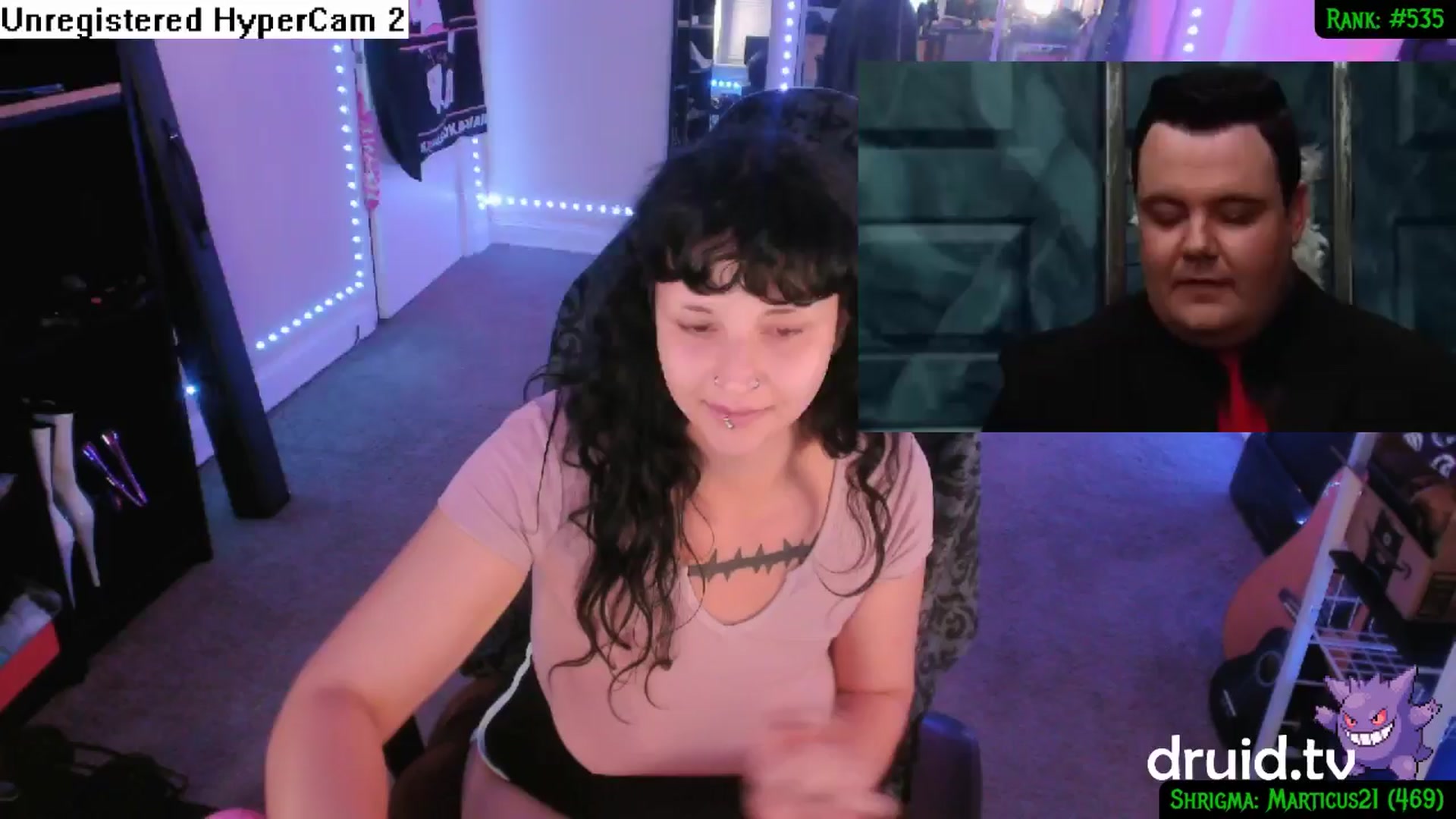 Gallery image thumbnail from druidjpg's myfreecams stream on, 09/18/2024, 06:23 image 12 of 20