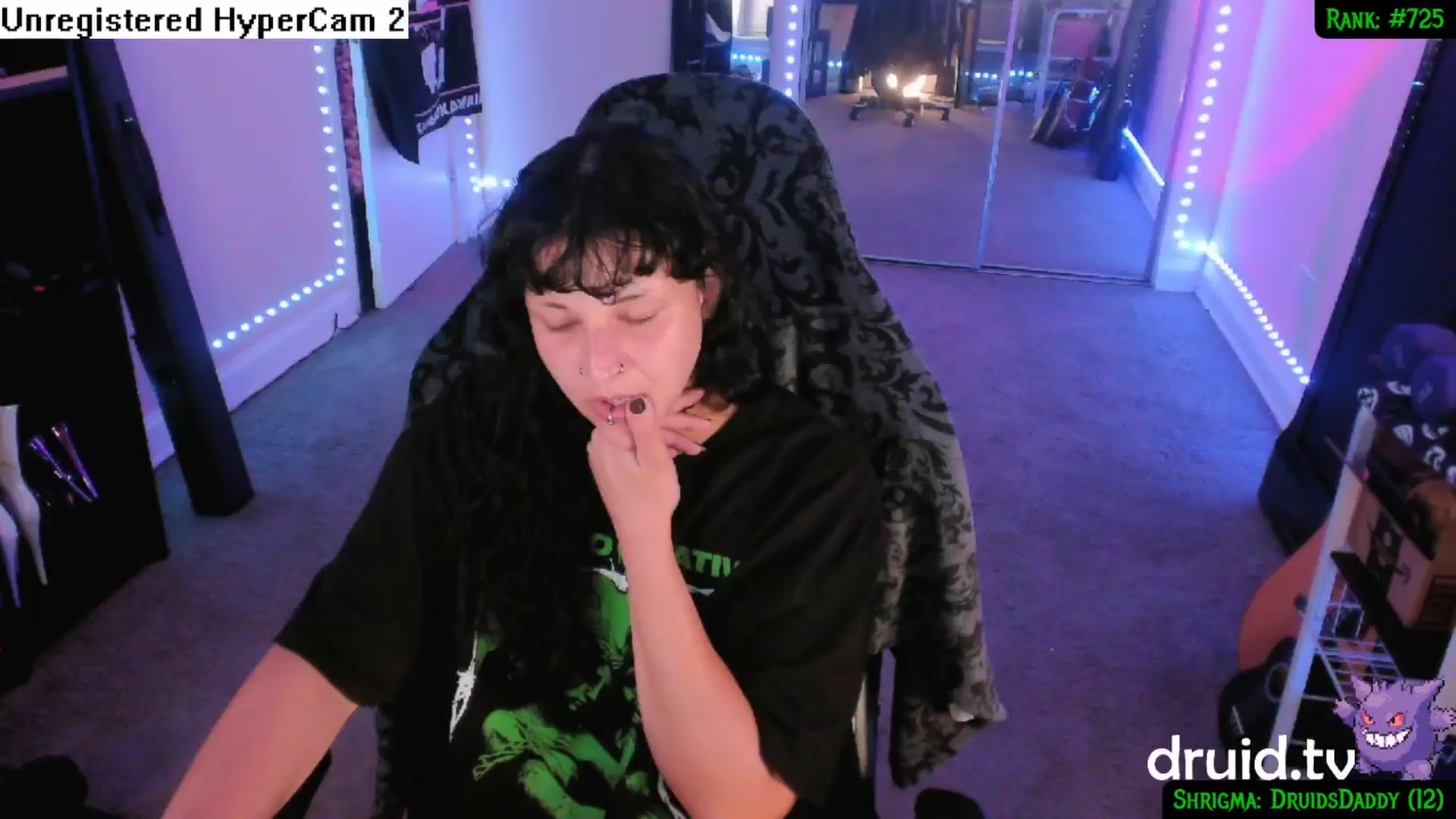 Gallery image thumbnail from druidjpg's myfreecams stream on, 09/24/2024, 04:02 image 13 of 20