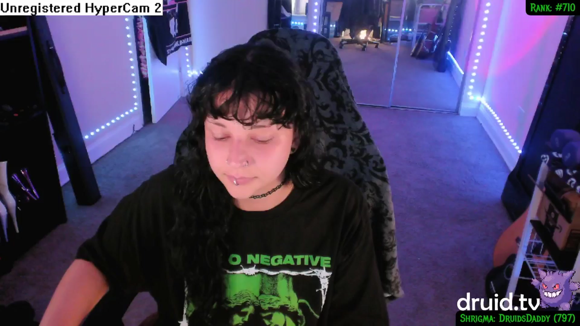 Gallery image thumbnail from druidjpg's myfreecams stream on, 09/24/2024, 04:02 image 14 of 20