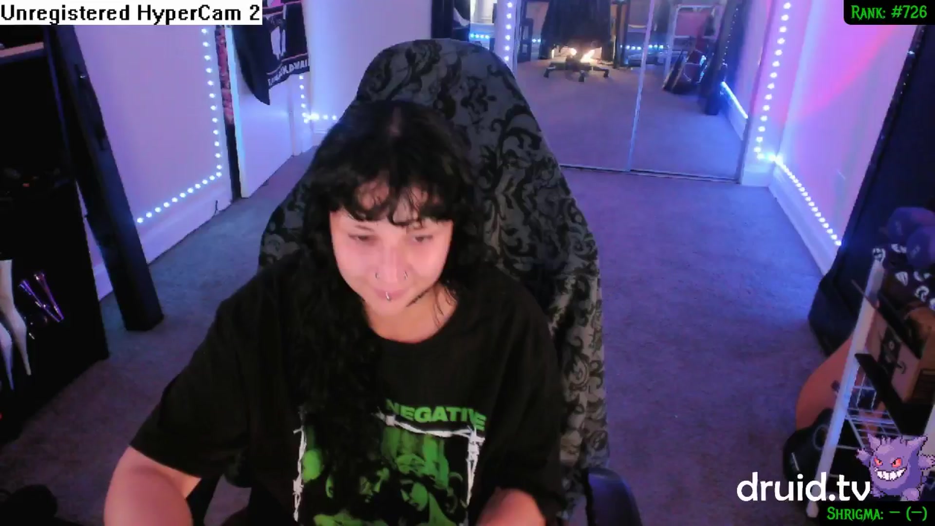 Gallery image thumbnail from druidjpg's myfreecams stream on, 09/24/2024, 04:02 image 5 of 20