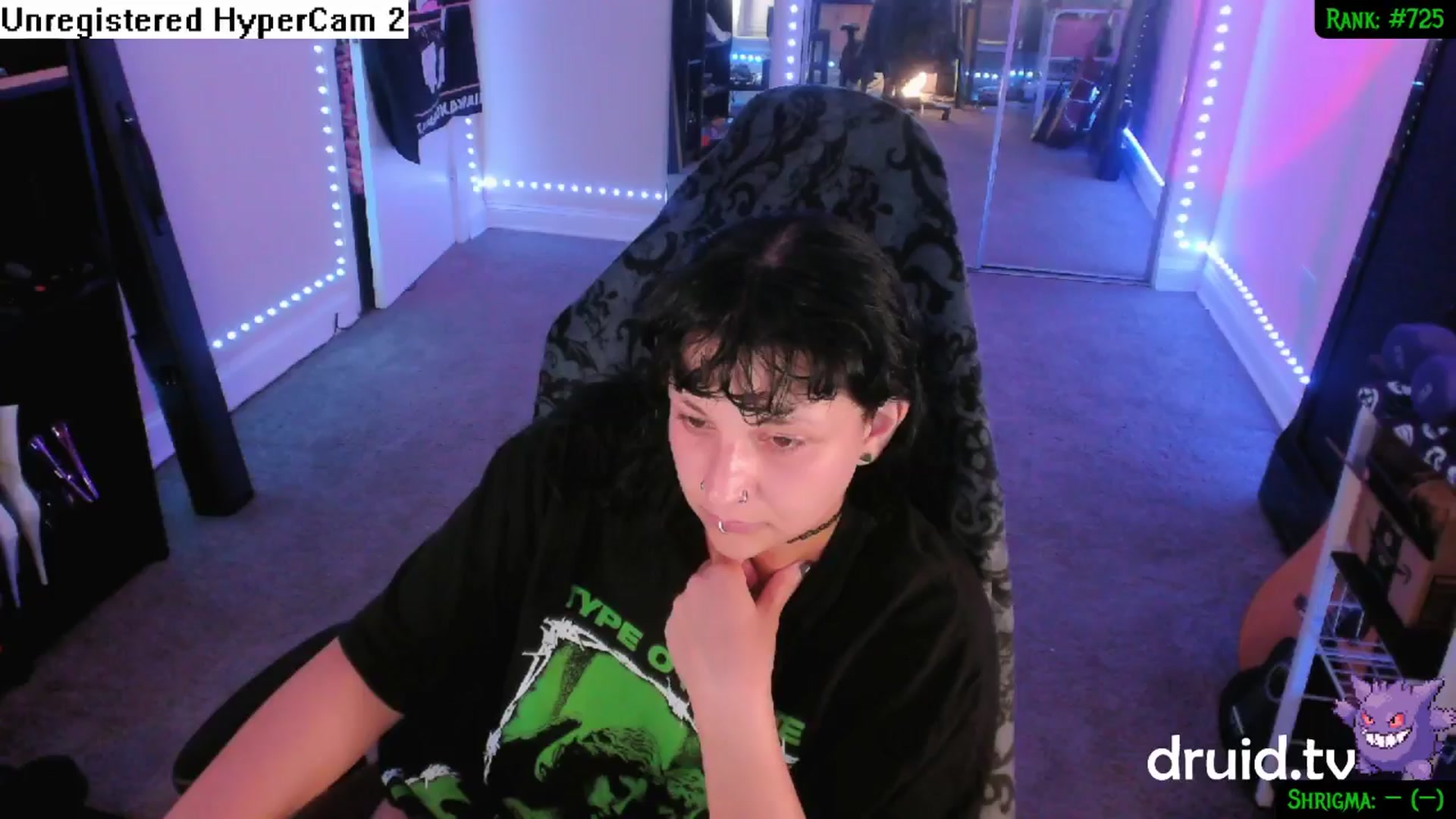 Gallery image thumbnail from druidjpg's myfreecams stream on, 09/24/2024, 04:02 image 9 of 20
