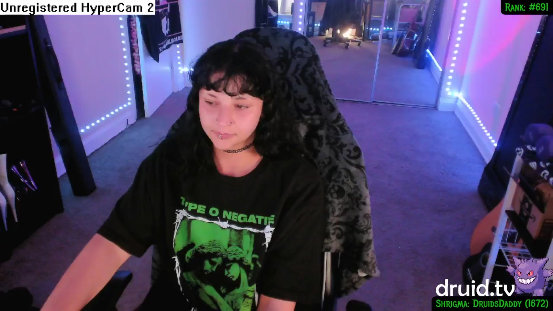 Gallery image thumbnail from druidjpg's myfreecams stream on, 09/24/2024, 04:02 image 16 of 20
