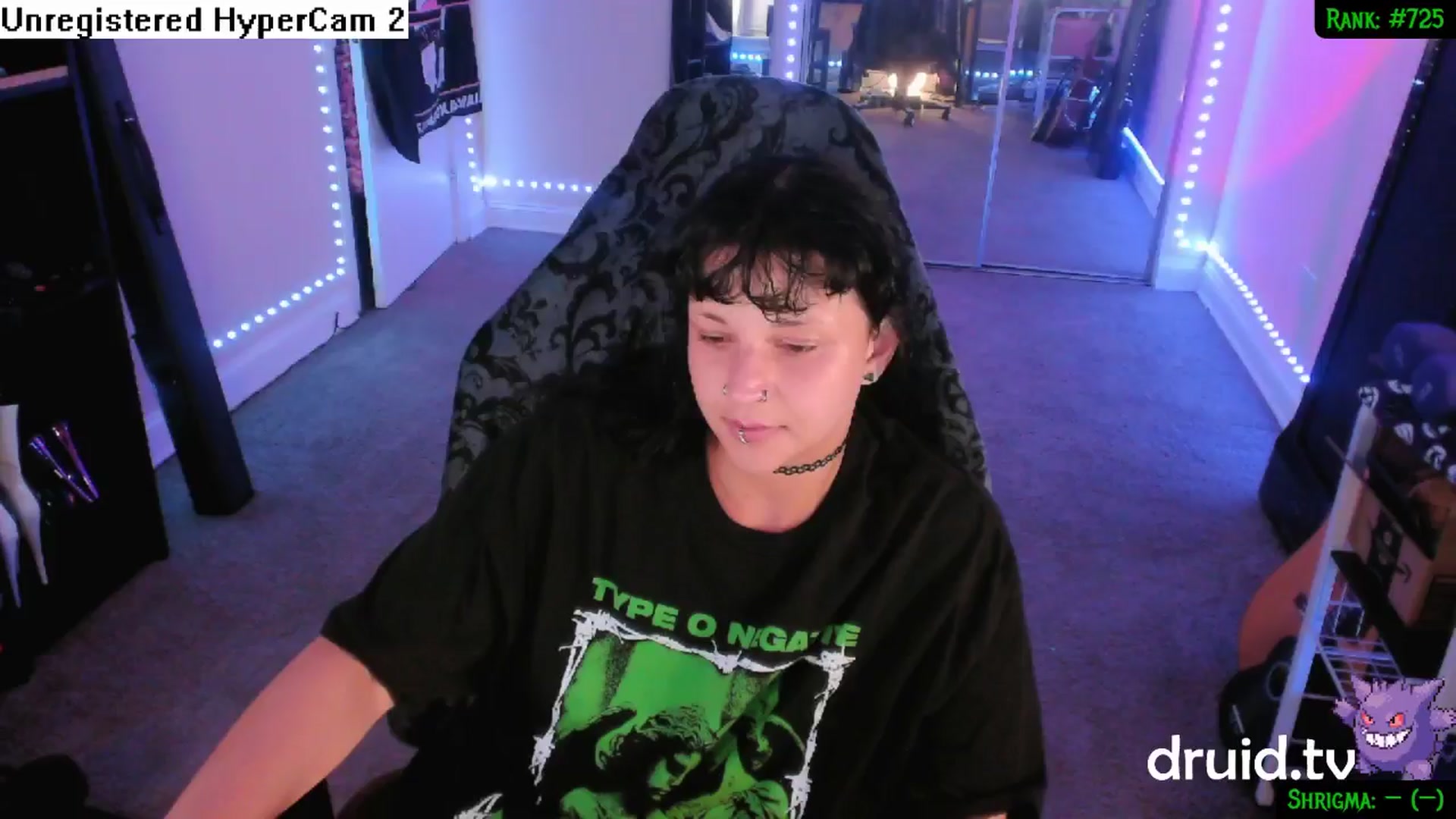 Gallery image thumbnail from druidjpg's myfreecams stream on, 09/24/2024, 04:02 image 8 of 20