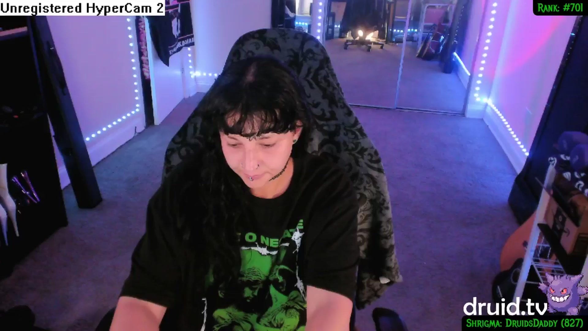 Gallery image thumbnail from druidjpg's myfreecams stream on, 09/24/2024, 04:02 image 15 of 20