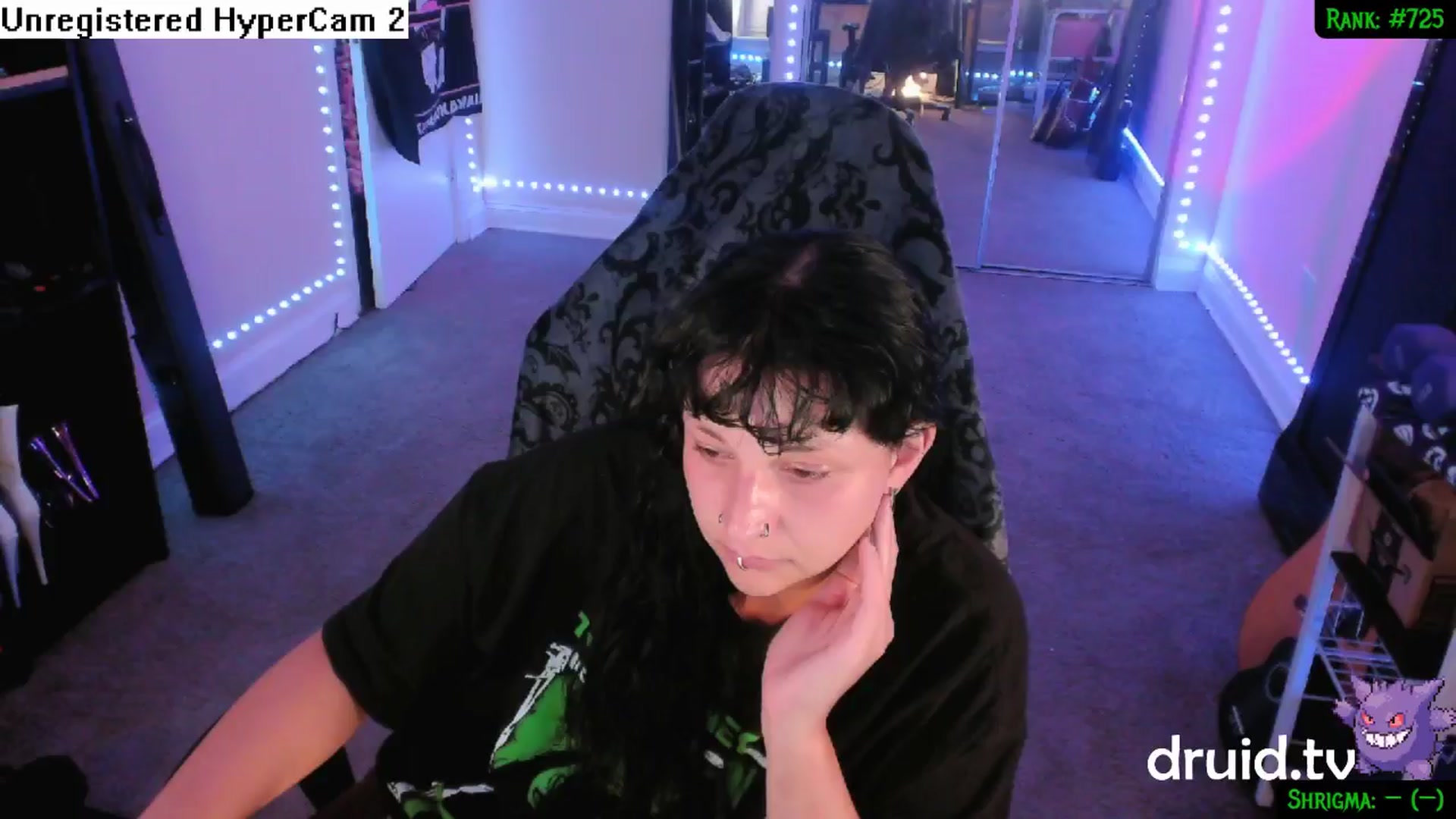 Gallery image thumbnail from druidjpg's myfreecams stream on, 09/24/2024, 04:02 image 11 of 20