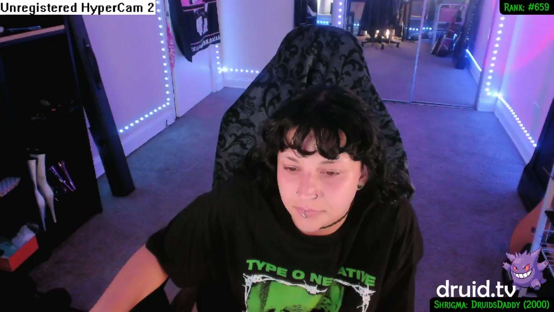 Gallery image thumbnail from druidjpg's myfreecams stream on, 09/24/2024, 04:40 image 19 of 20