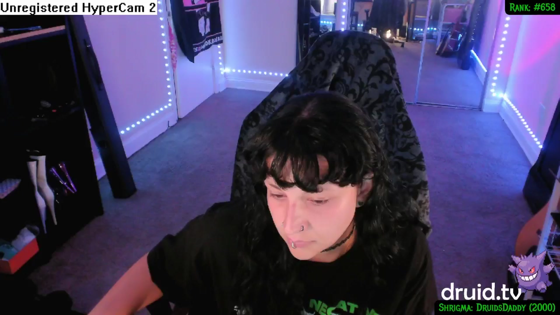 Gallery image thumbnail from druidjpg's myfreecams stream on, 09/24/2024, 04:40 image 11 of 20