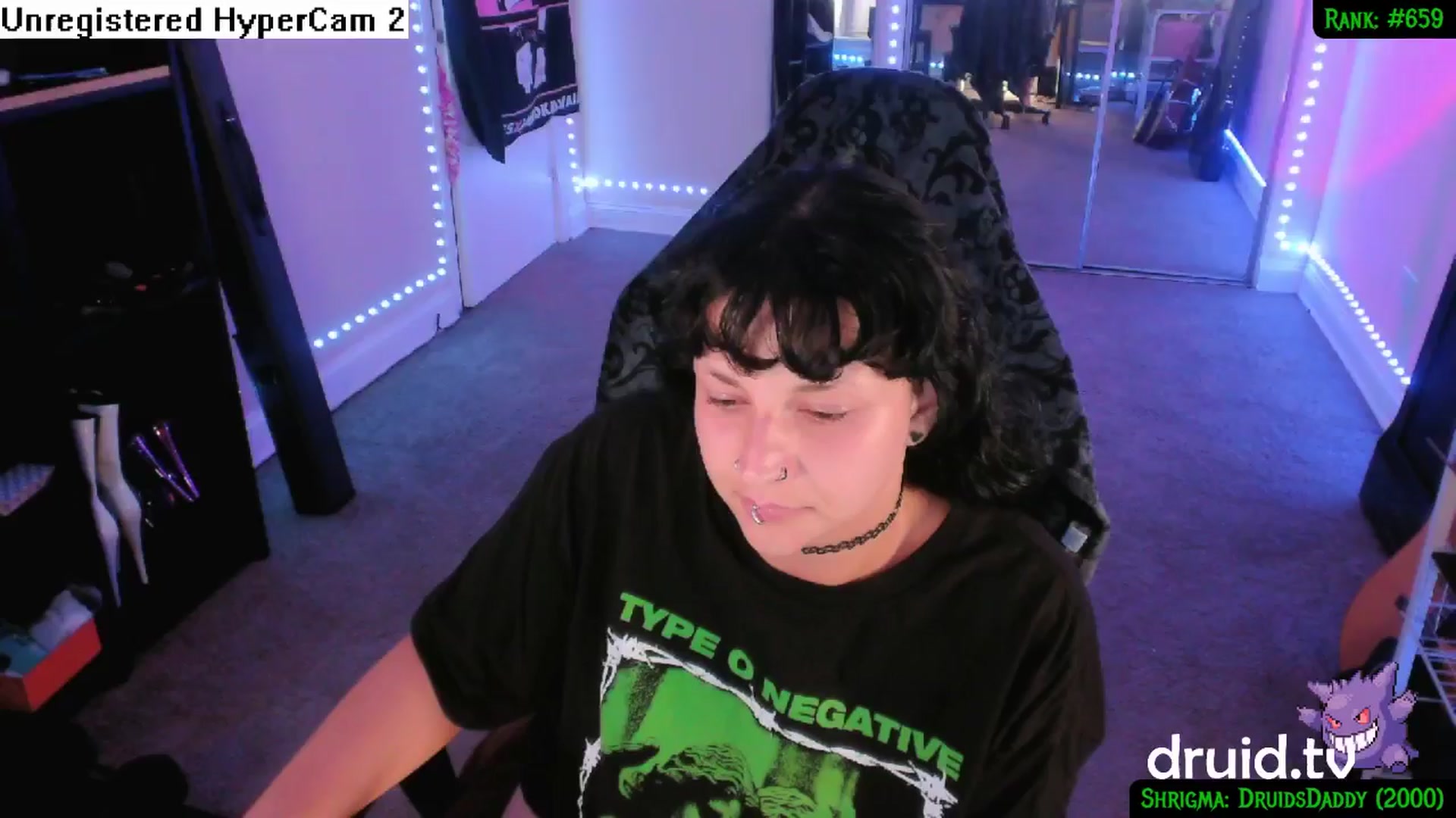 Gallery image thumbnail from druidjpg's myfreecams stream on, 09/24/2024, 04:40 image 18 of 20